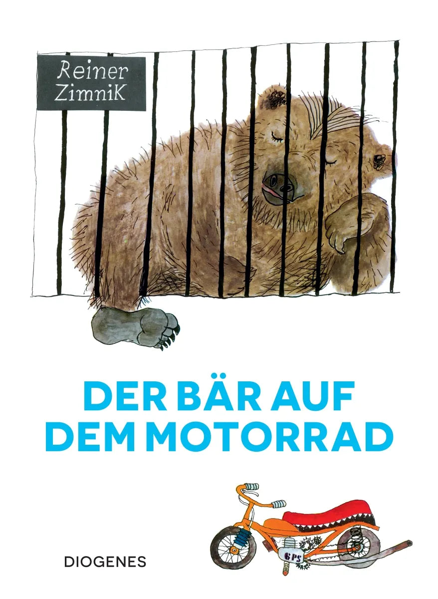 Buchcover von 'Der Bär auf dem Motorrad' - Gebundene Ausgabe von Reiner Zimnik