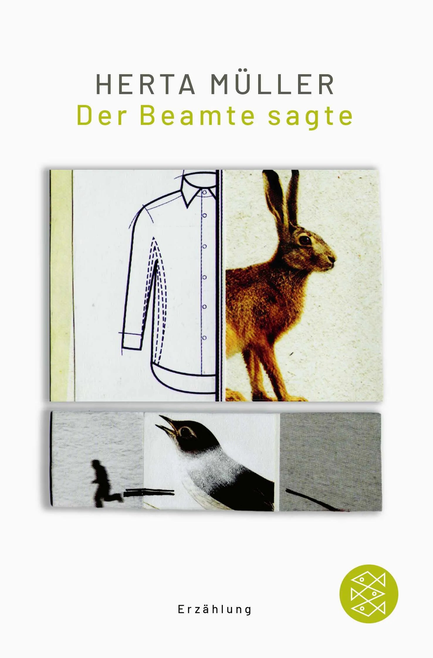Buchcover von 'Der Beamte sagte' - Taschenbuch von Herta Müller