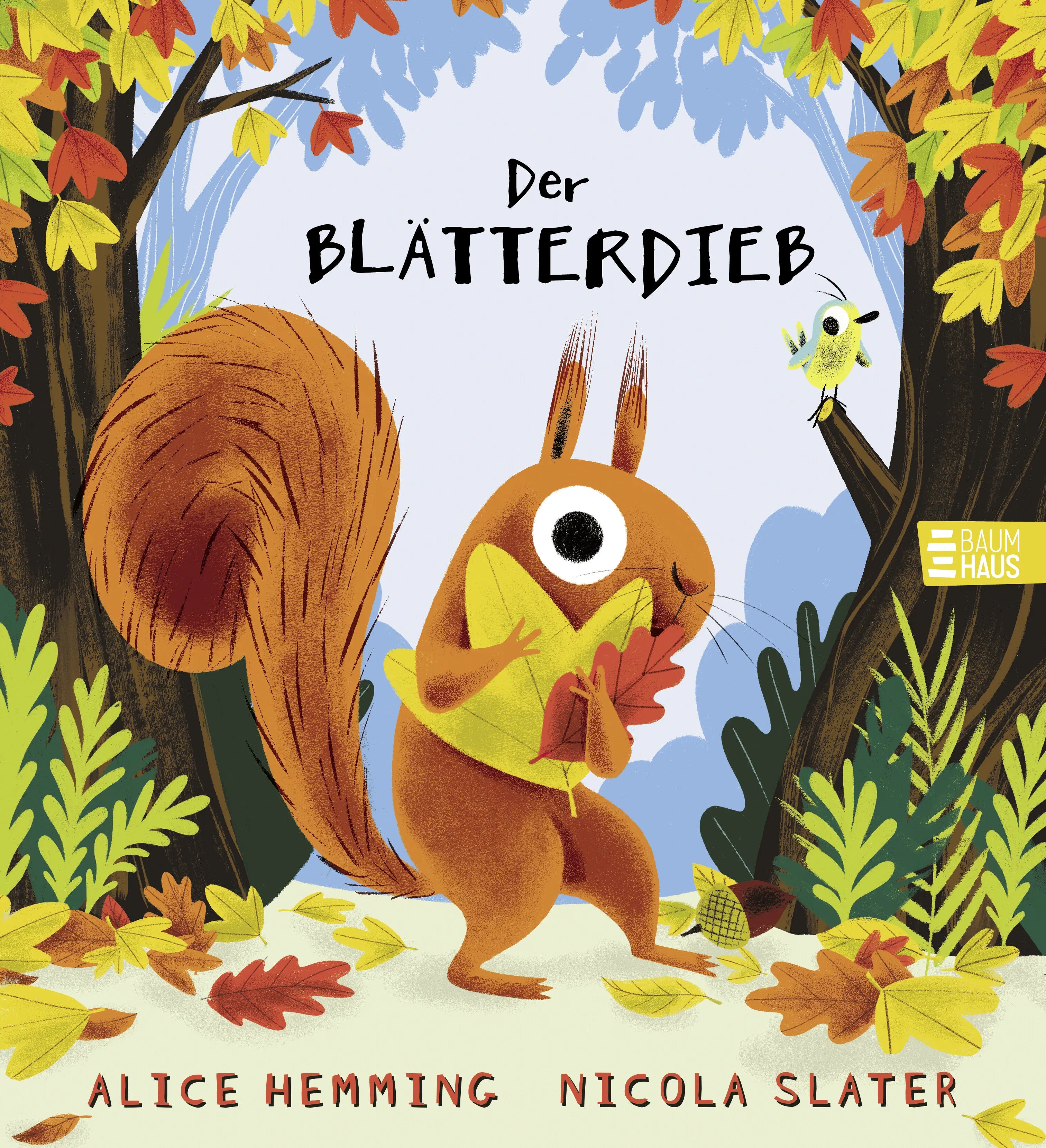 Buchcover von 'Der Blätterdieb' - Gebundene Ausgabe von Alice Hemming