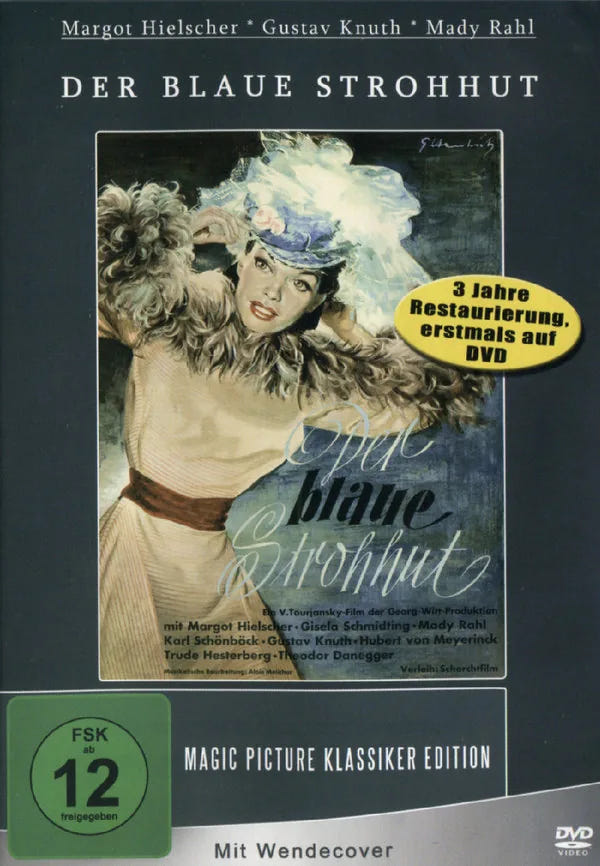 Der blaue Strohhut - DVD