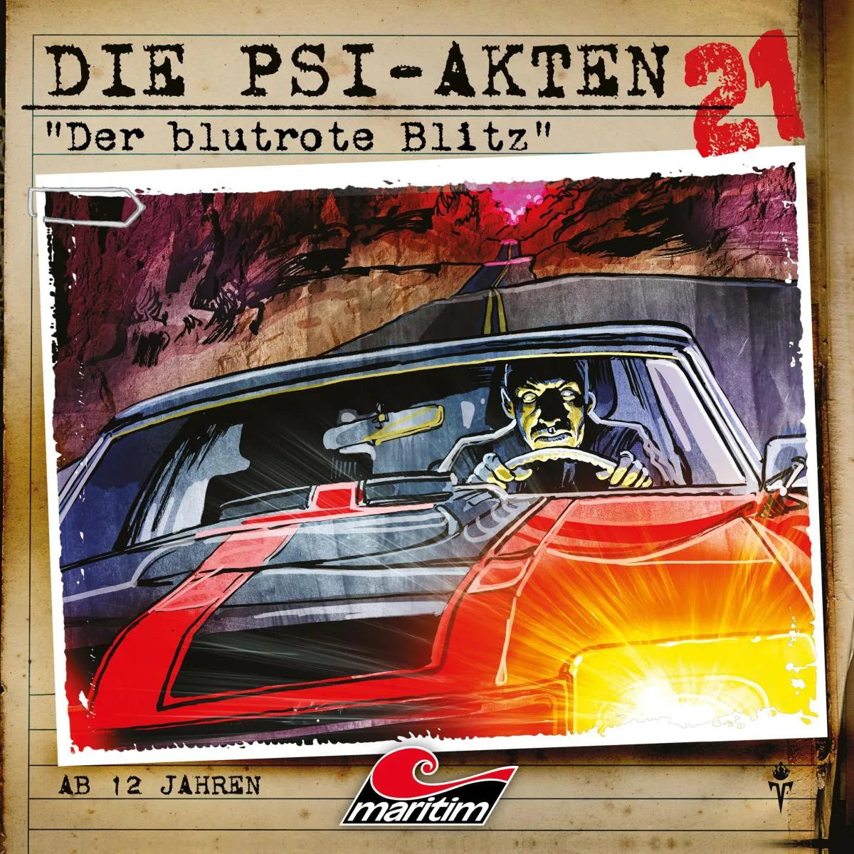 Cover: Der blutrote Blitz (Hörbuch Download) von Markus Duschek