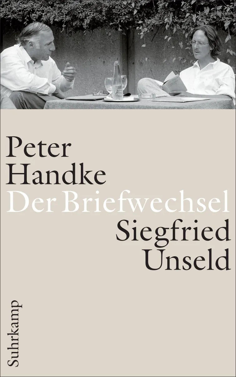Buchcover von 'Der Briefwechsel' - Gebundene Ausgabe von Peter Handke