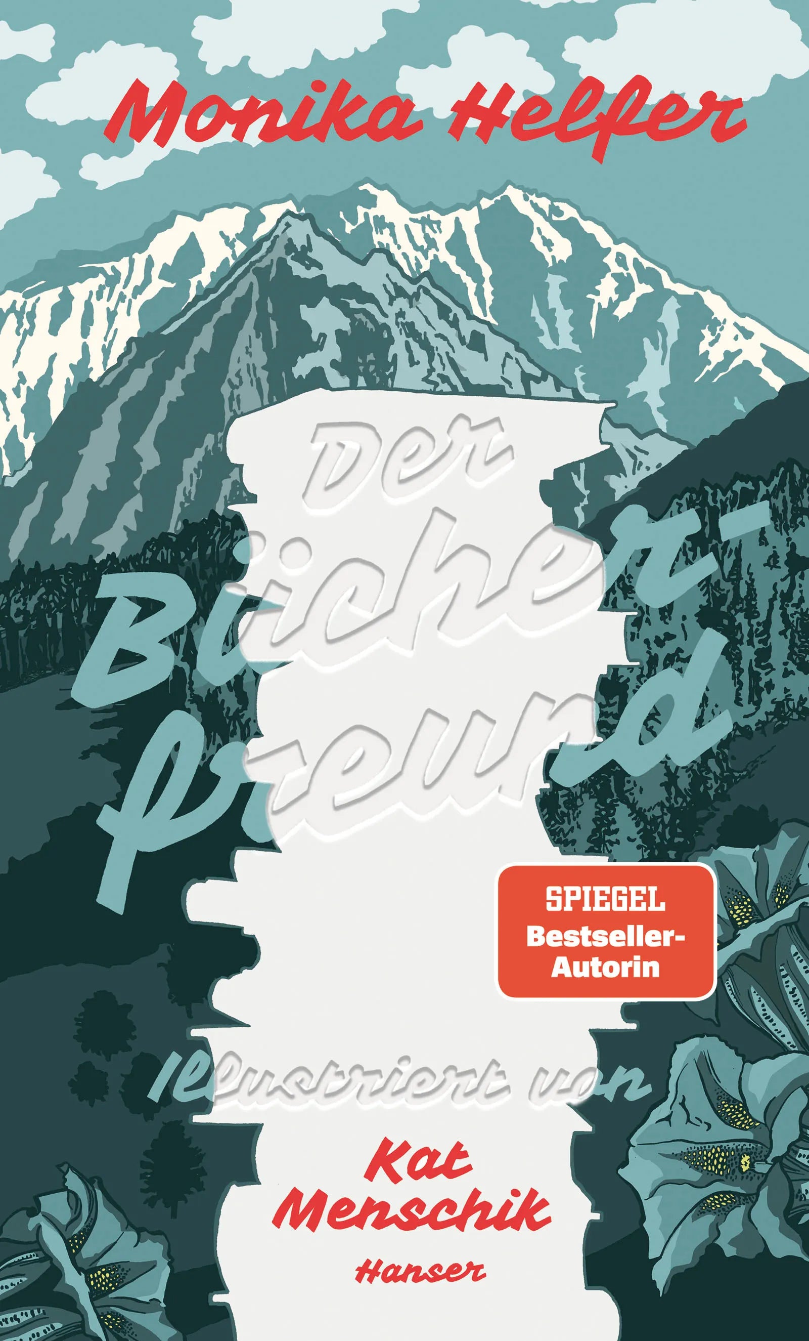 Buchcover von 'Der Bücherfreund' - Gebundene Ausgabe von Monika Helfer