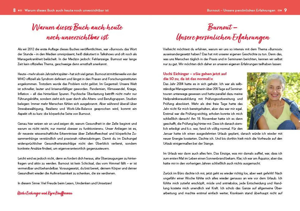 Innenansicht von 'Der Burnout-Irrtum' - Taschenbuch