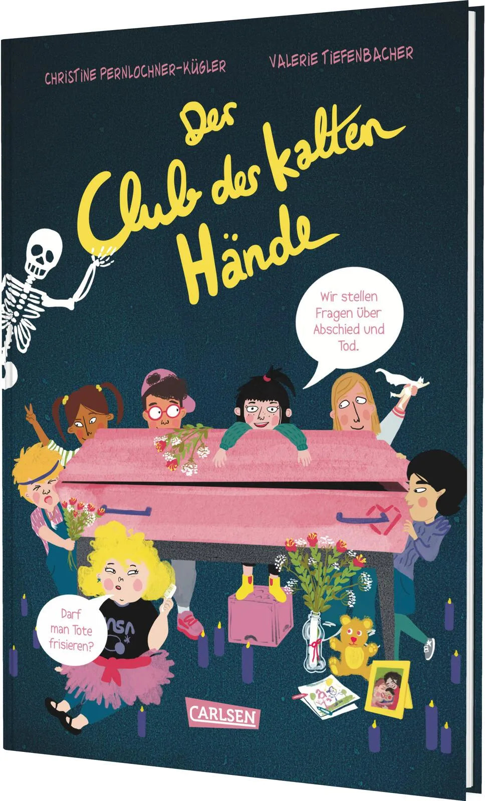Buchcover von 'Der Club der kalten Hände' - Gebundene Ausgabe von Christine Pernlochner-Kügler