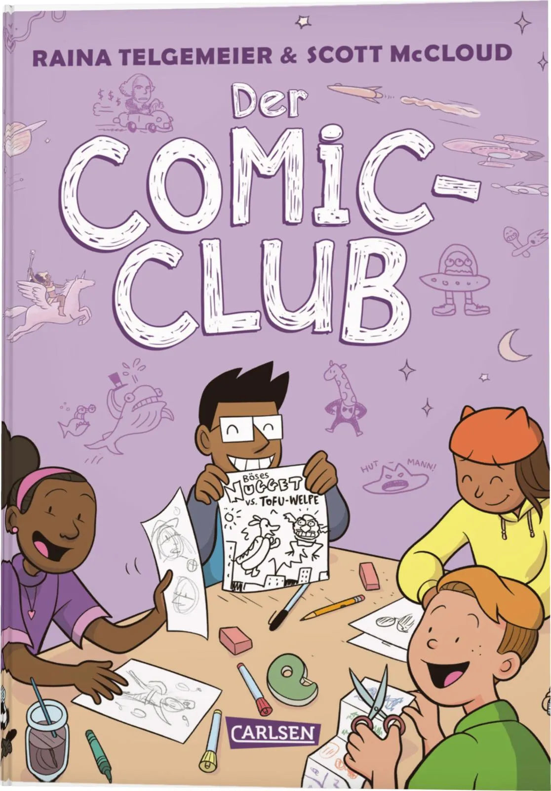 Buchcover von 'Der Comic-Club' - Gebundene Ausgabe von Scott McCloud