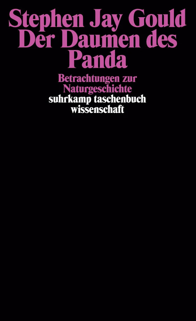 Buchcover von 'Der Daumen des Panda' - Taschenbuch von Stephen Jay Gould