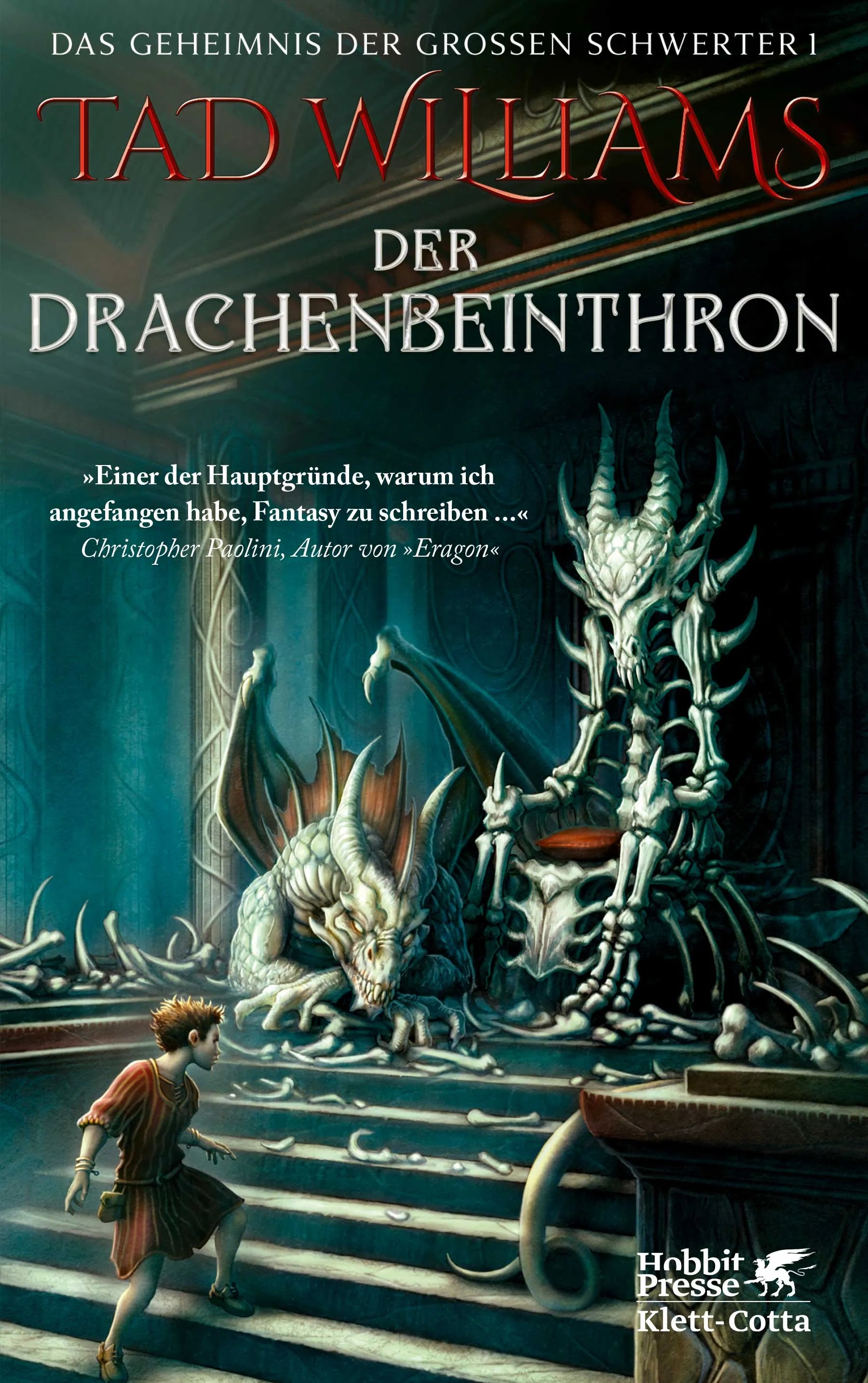 Buchcover von 'Der Drachenbeinthron' - Taschenbuch von Tad Williams