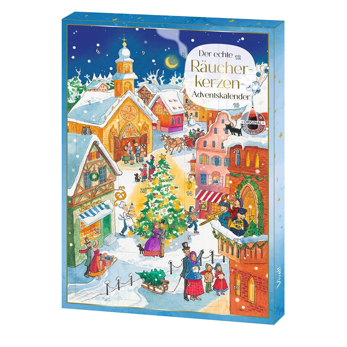 Adventskalender: Der echte Räucherkerzen-Adventskalender