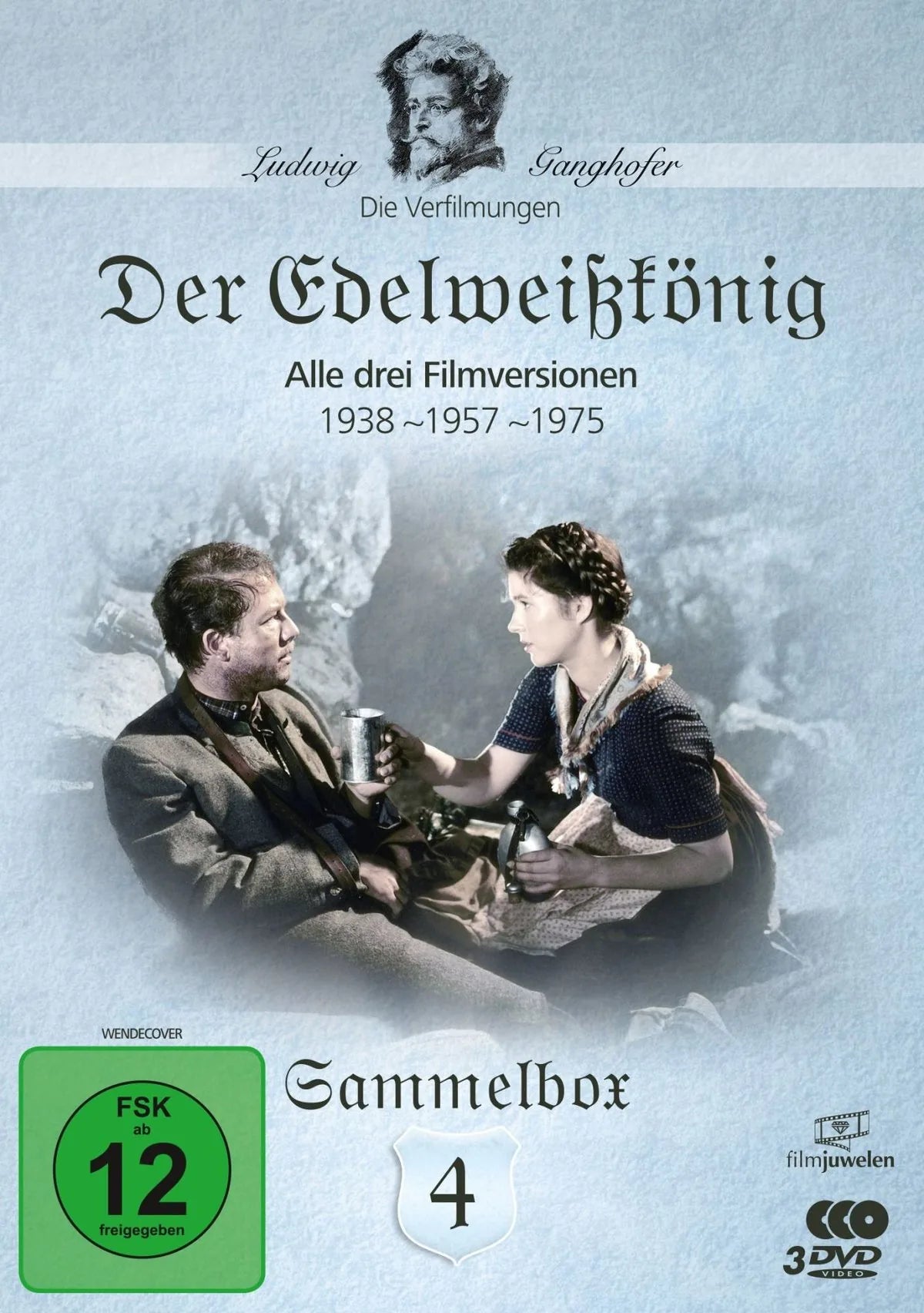 Der Edelweißkönig (1938, 1957, 1975) - Die Gangh - DVD