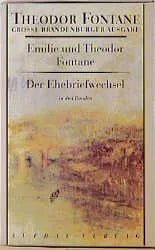 Buchcover von 'Der Ehebriefwechsel' - Gebundene Ausgabe von Emilie Fontane