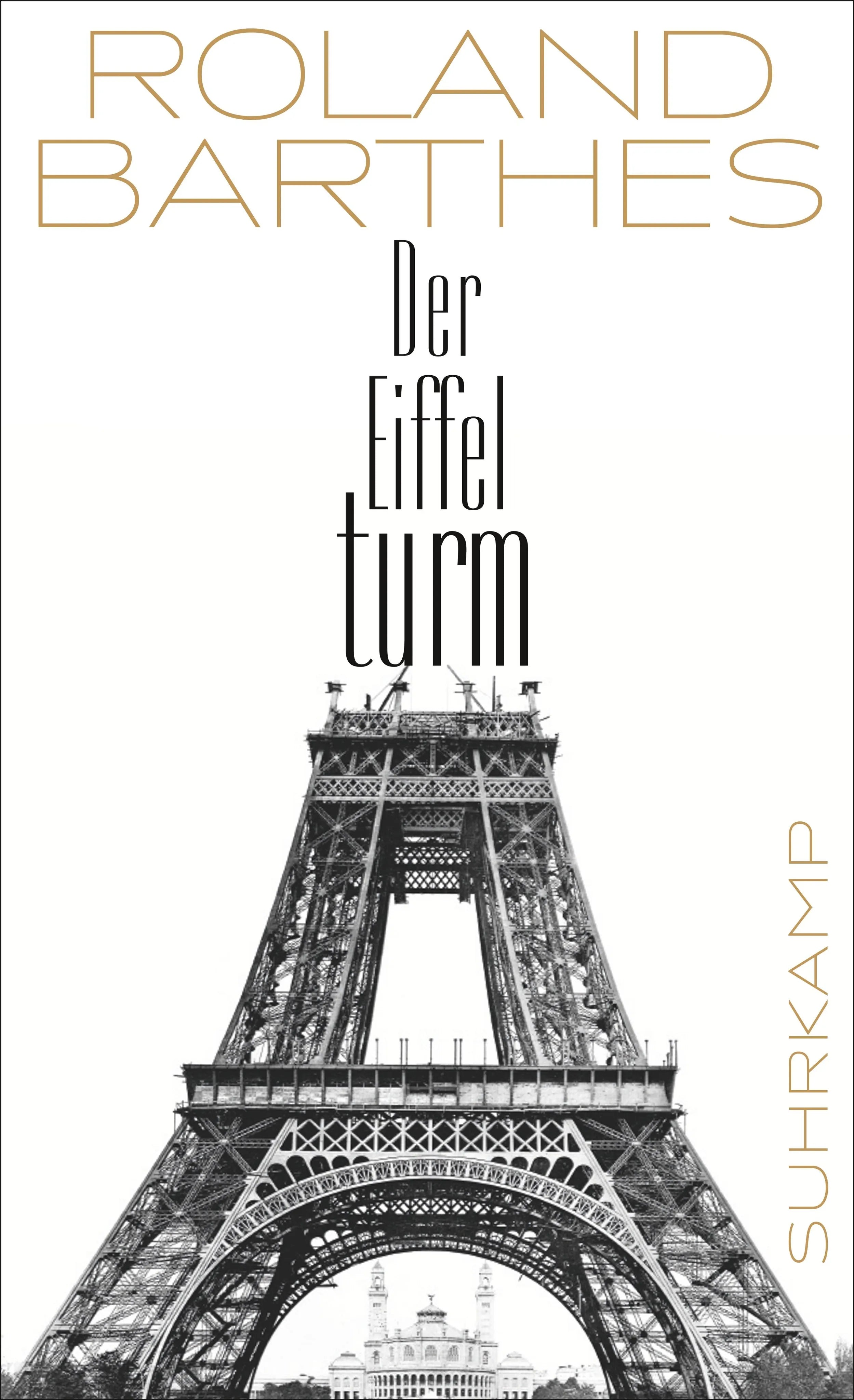 Buchcover von 'Der Eiffelturm' - Taschenbuch von Roland Barthes