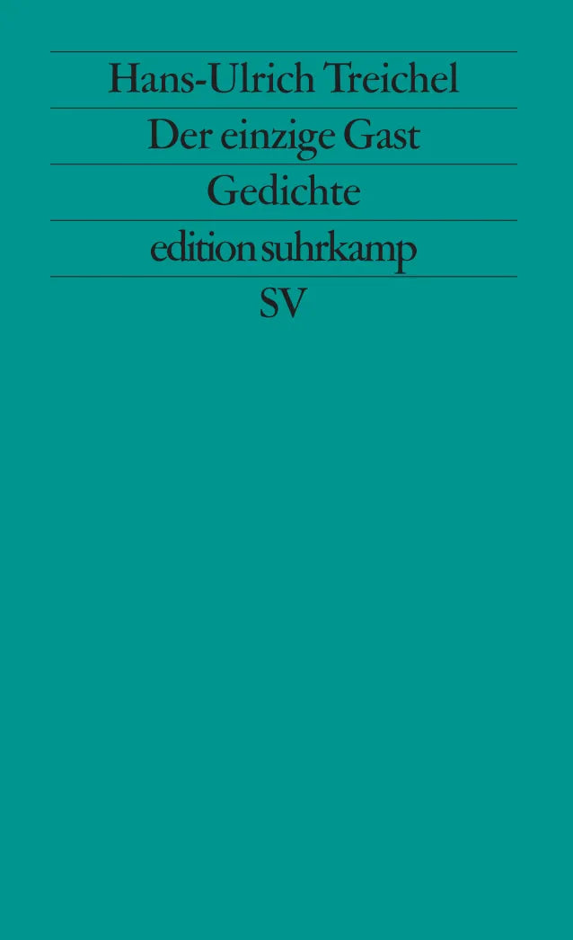 Buchcover von 'Der einzige Gast' - Taschenbuch von Hans-Ulrich Treichel
