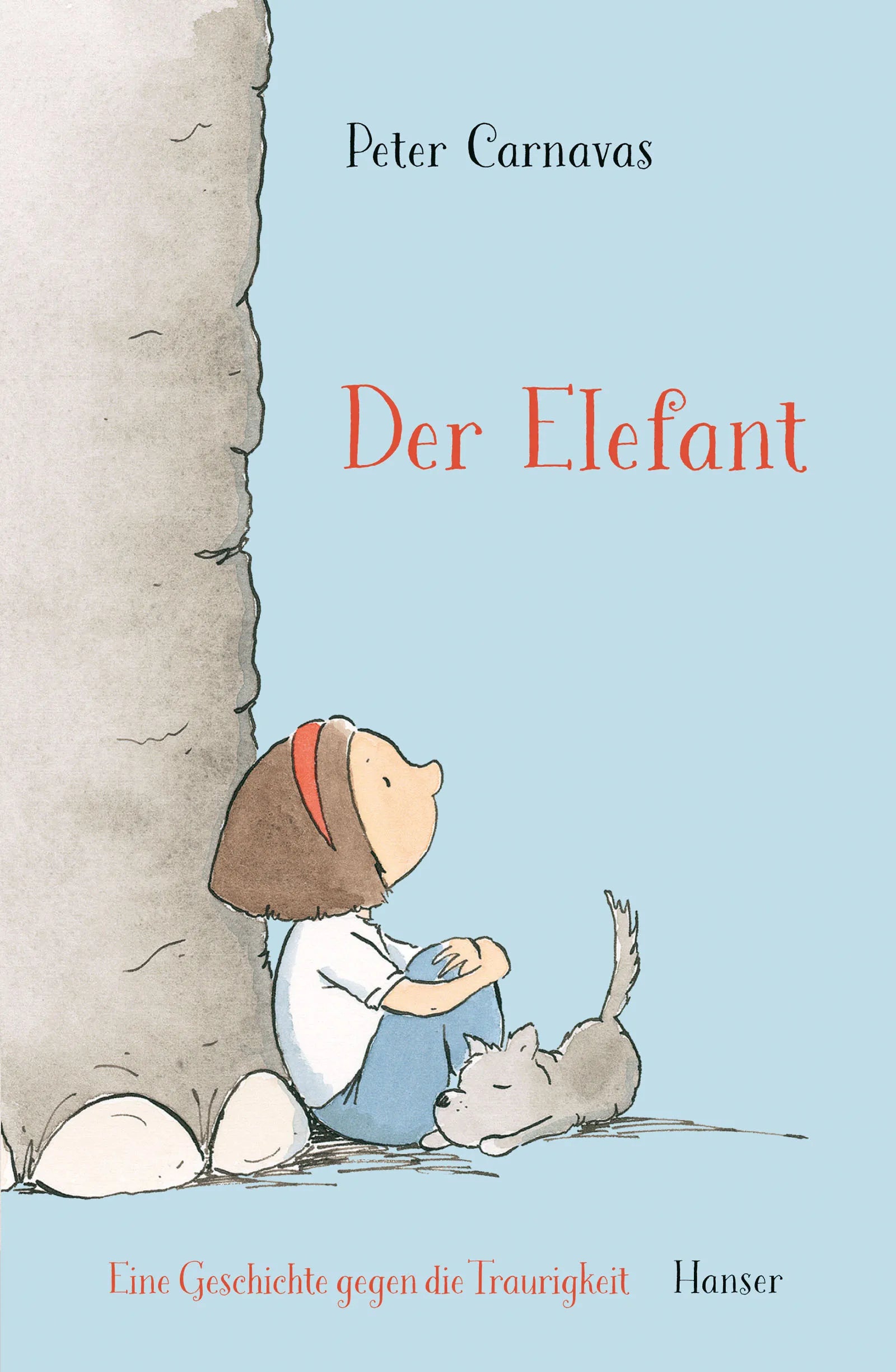 Buchcover von 'Der Elefant' - Gebundene Ausgabe von Peter Carnavas