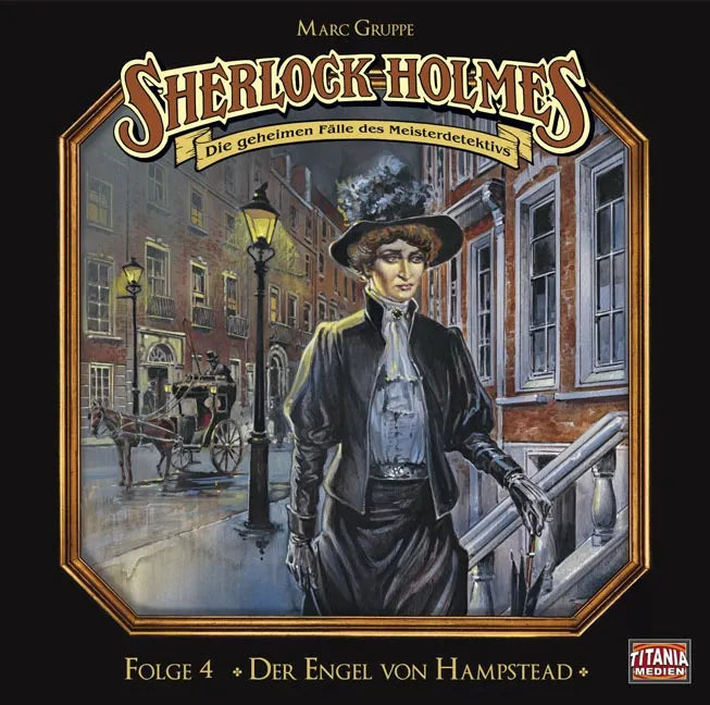 Buchcover von 'Der Engel von Hampstead' - Hörbuch (CD) von Sir Arthur Conan Doyle