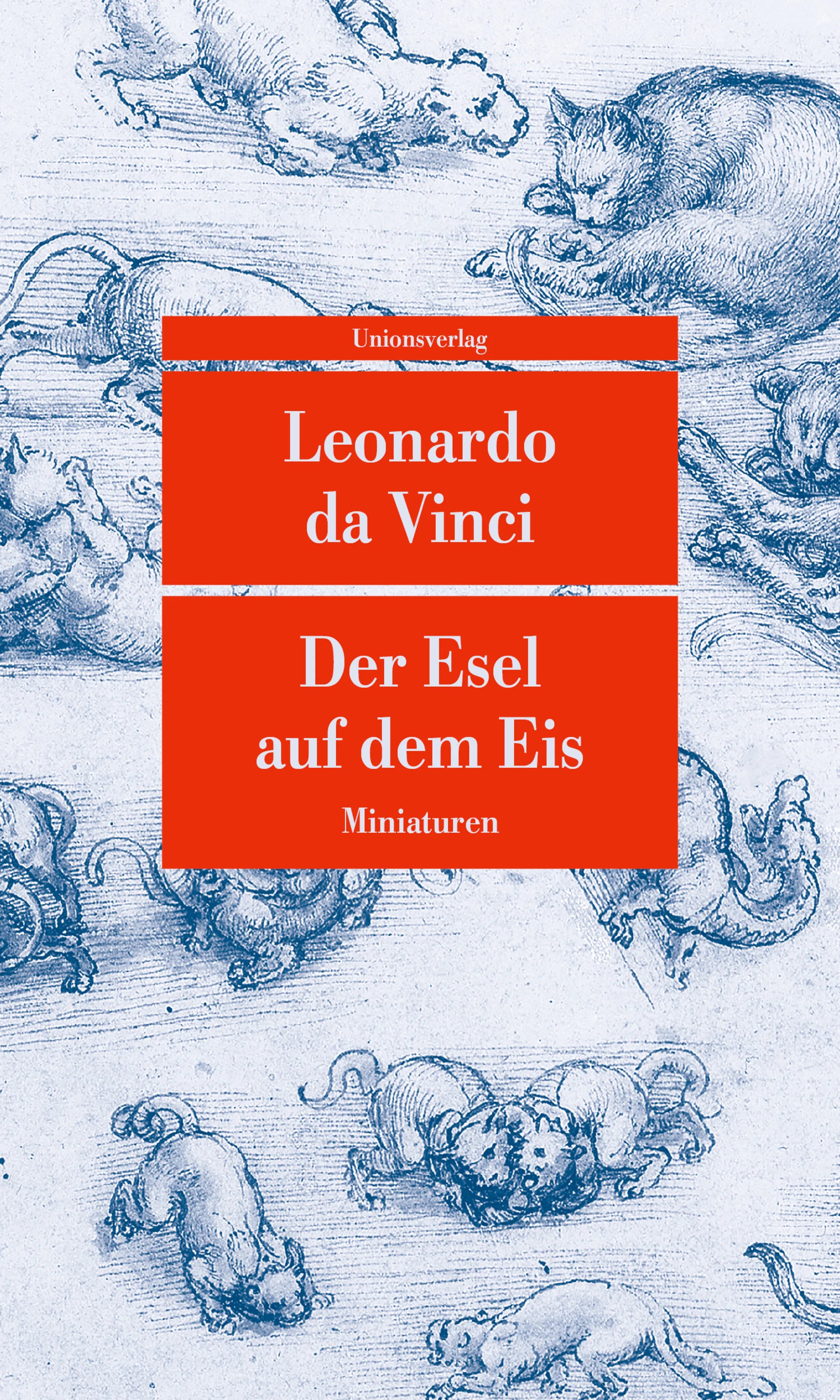 Buchcover von 'Der Esel auf dem Eis' - Taschenbuch von Leonardo da Vinci