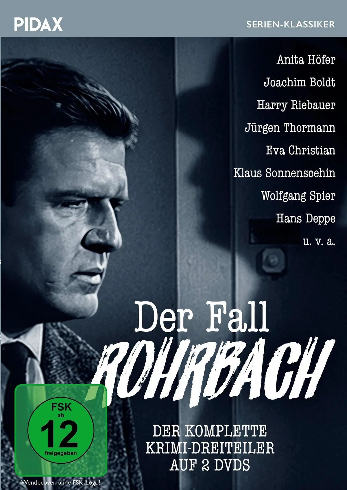 DVD-Cover von Der Fall Rohrbach von Robert A. Stemmle