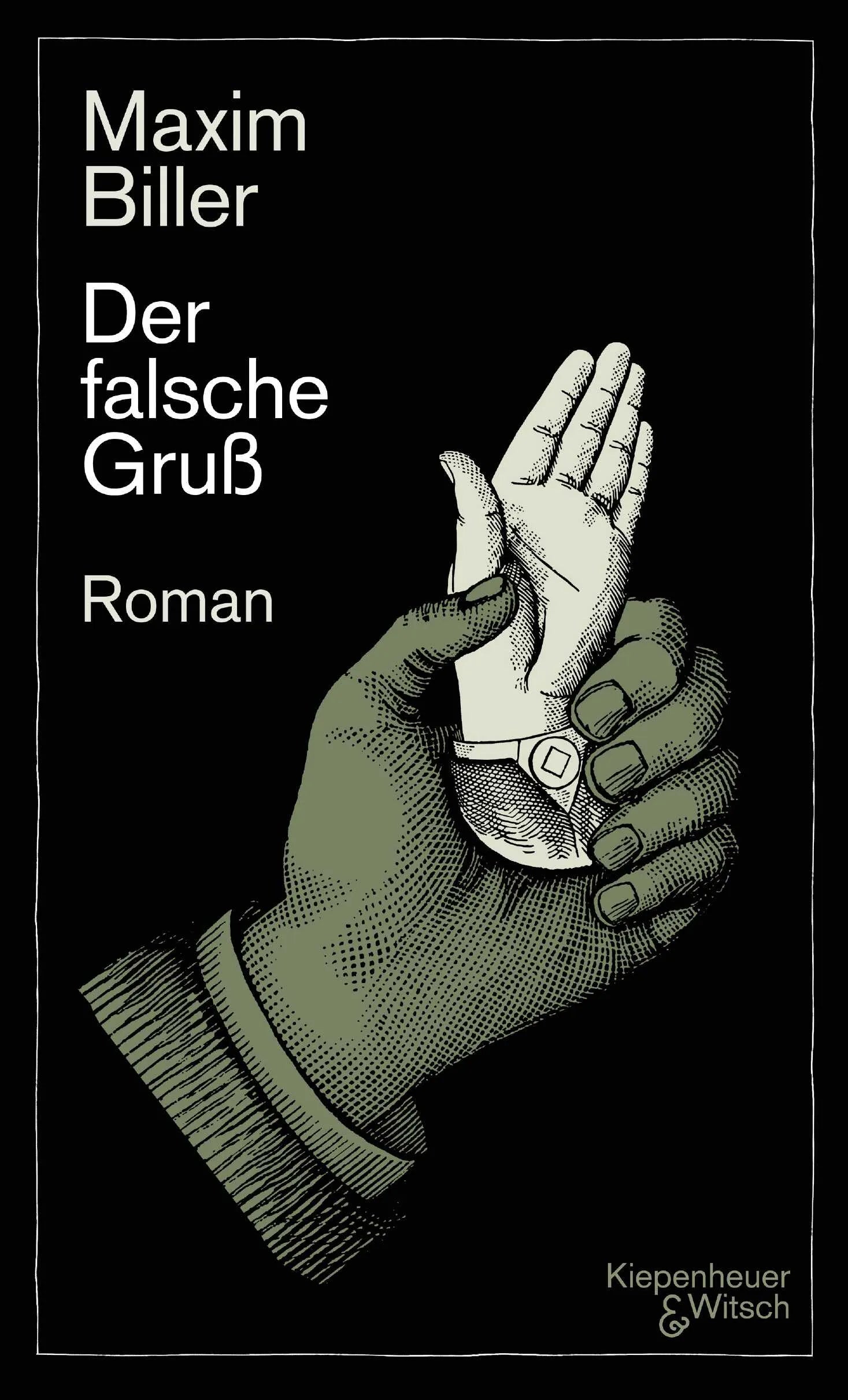 Buchcover von 'Der falsche Gruß' - Gebundene Ausgabe von Maxim Biller