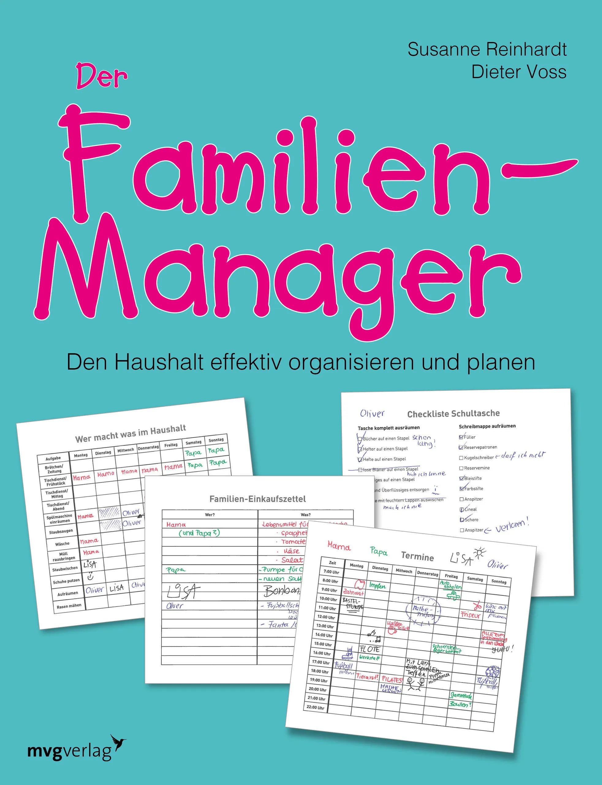 Buchcover von 'Der Familien-Manager' - Taschenbuch von Susanne Reinhardt