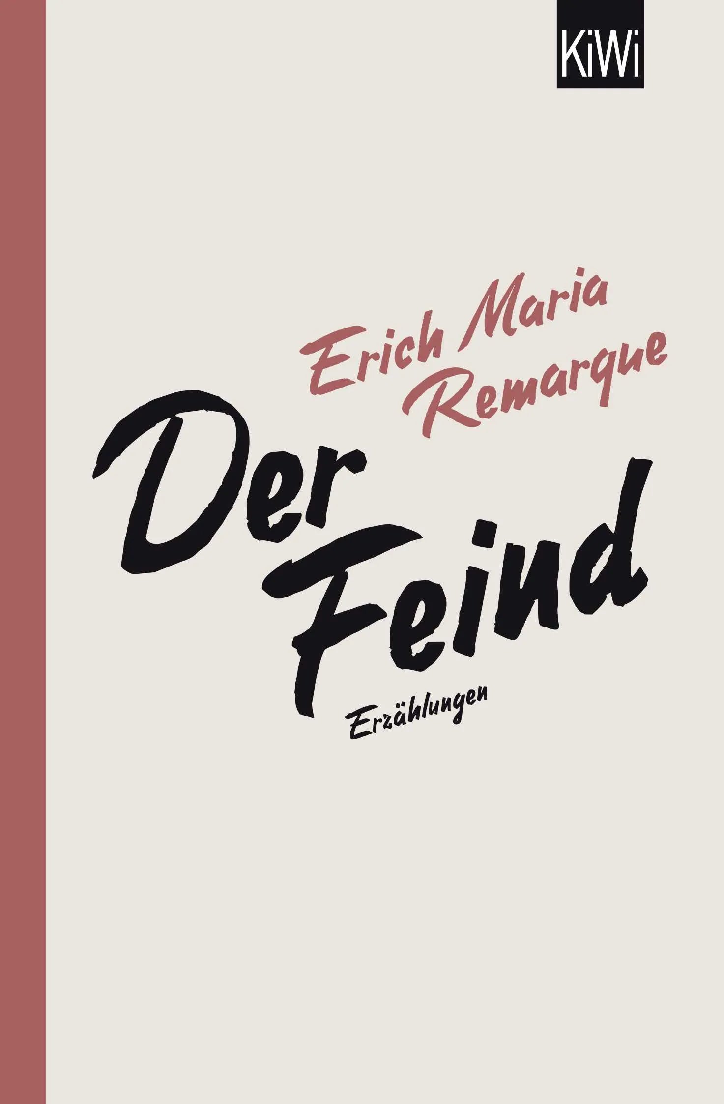 Buchcover von 'Der Feind' - Taschenbuch von E.M. Remarque
