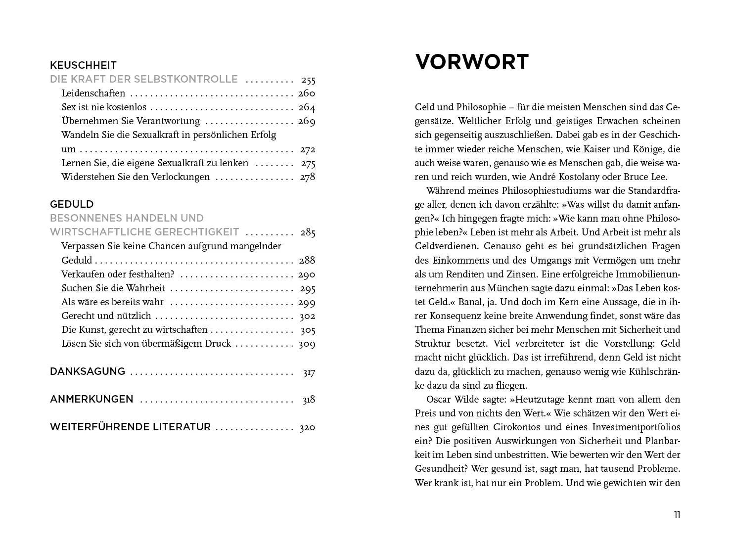 Innenansicht von 'Der finanzielle Stoiker' - Gebundene Ausgabe