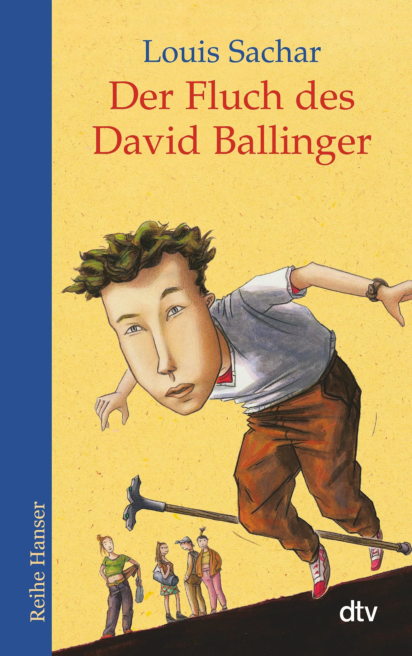 Buchcover von 'Der Fluch des David Ballinger' - Taschenbuch von Louis Sachar