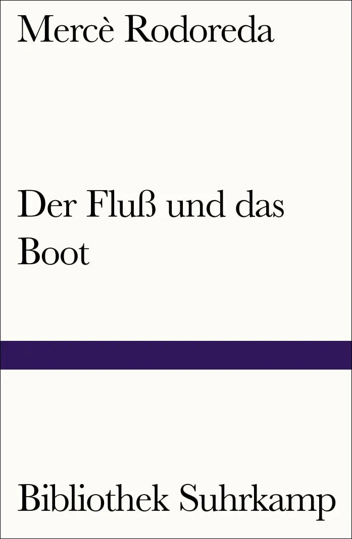 Buchcover von 'Der Fluß und das Boot' - Taschenbuch von Mercè Rodoreda
