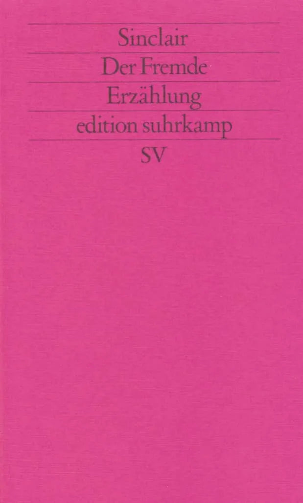 Buchcover von 'Der Fremde' - Taschenbuch von Sinclair