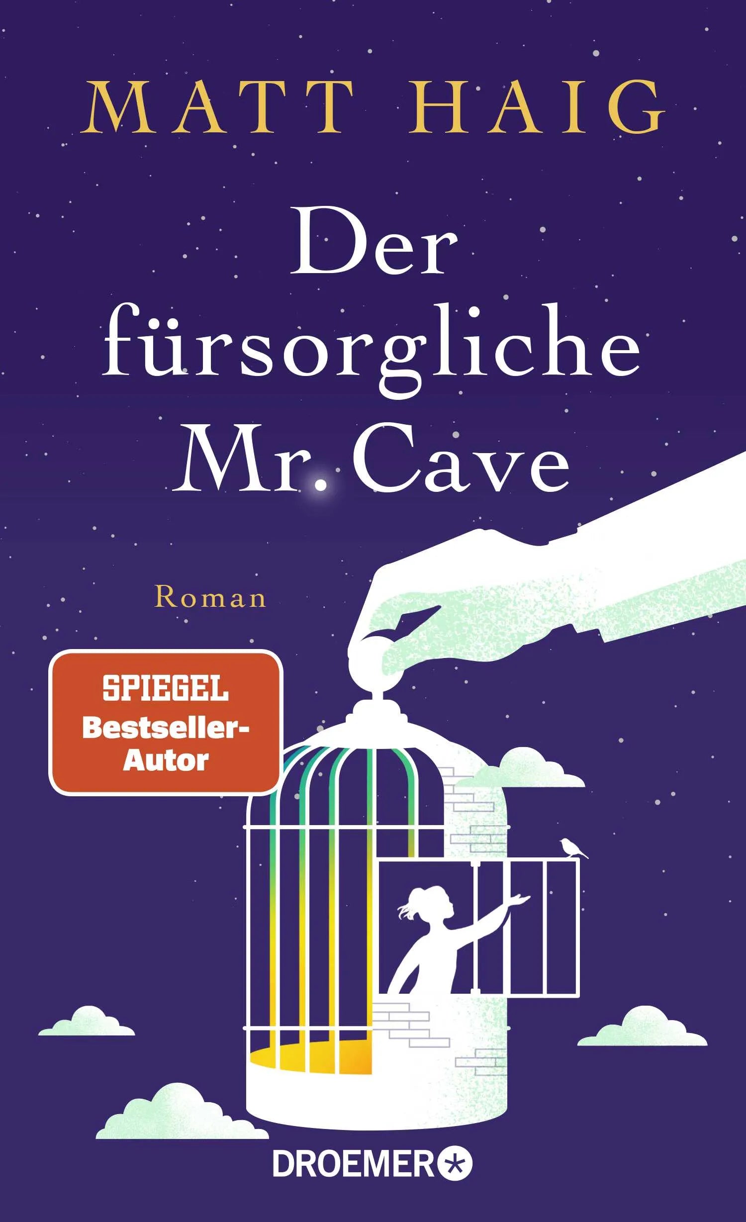 Buchcover von 'Der fürsorgliche Mr. Cave' - Gebundene Ausgabe von Matt Haig