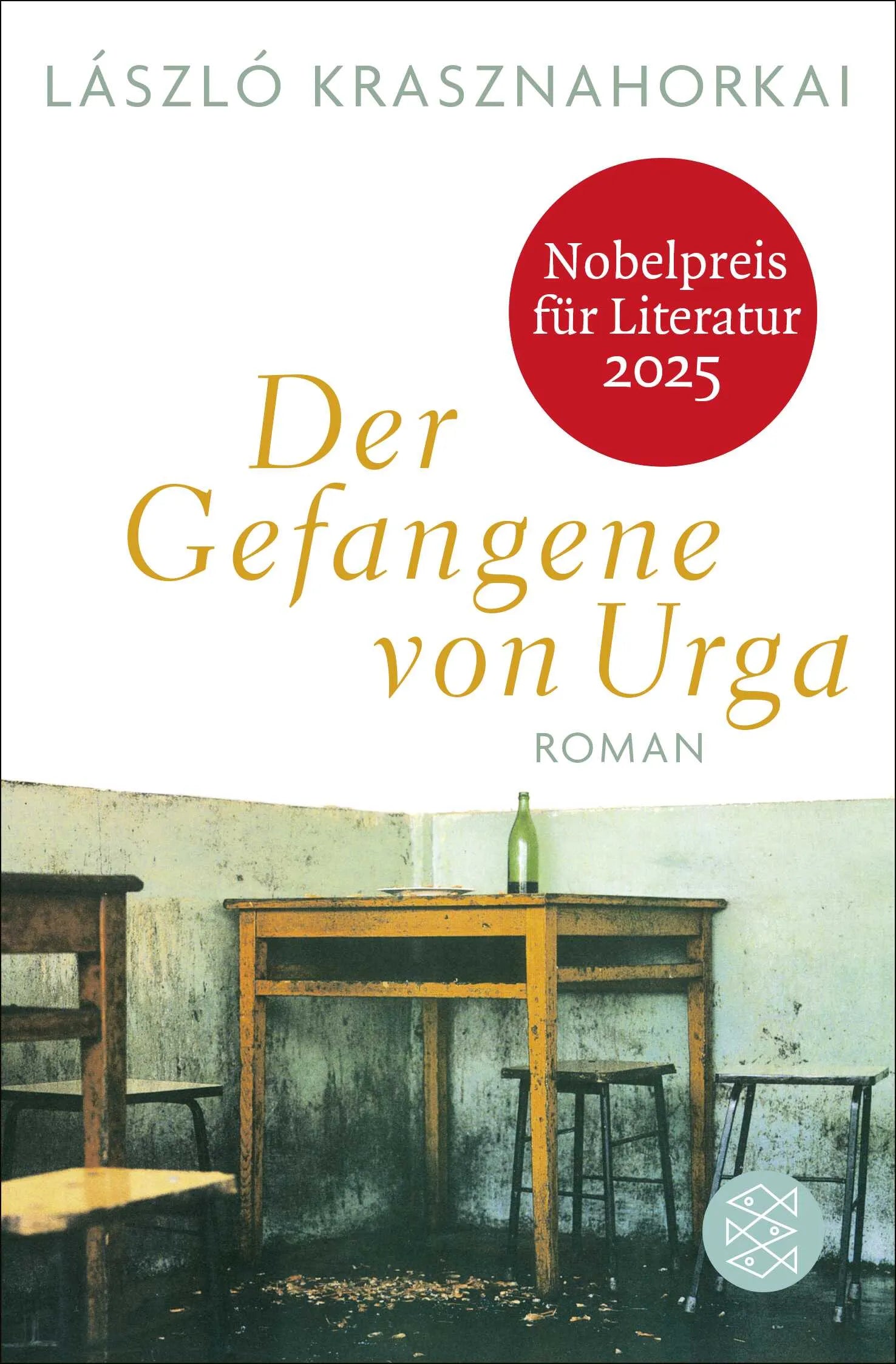 Buchcover von 'Der Gefangene von Urga' - Taschenbuch von László Krasznahorkai