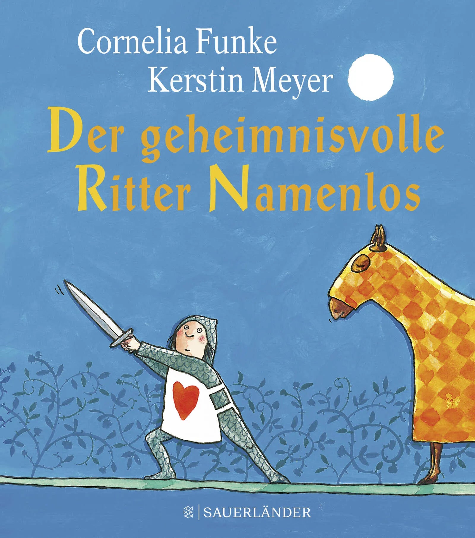 Buchcover von 'Der geheimnisvolle Ritter Namenlos Miniausgabe' - Gebundene Ausgabe von Cornelia Funke