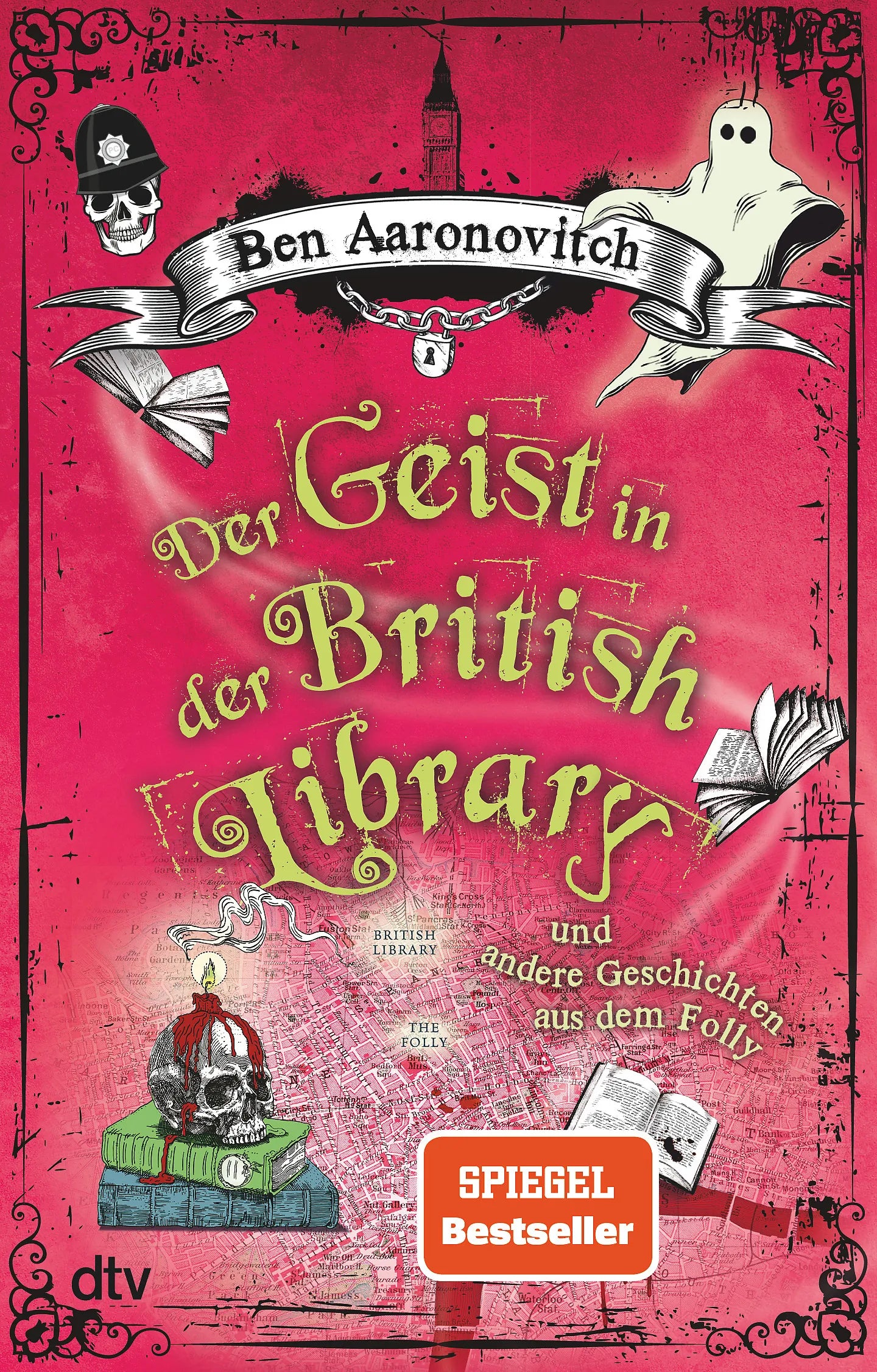 Buchcover von 'Der Geist in der British Library und andere Geschichten aus dem Folly' - Taschenbuch von Ben Aaronovitch