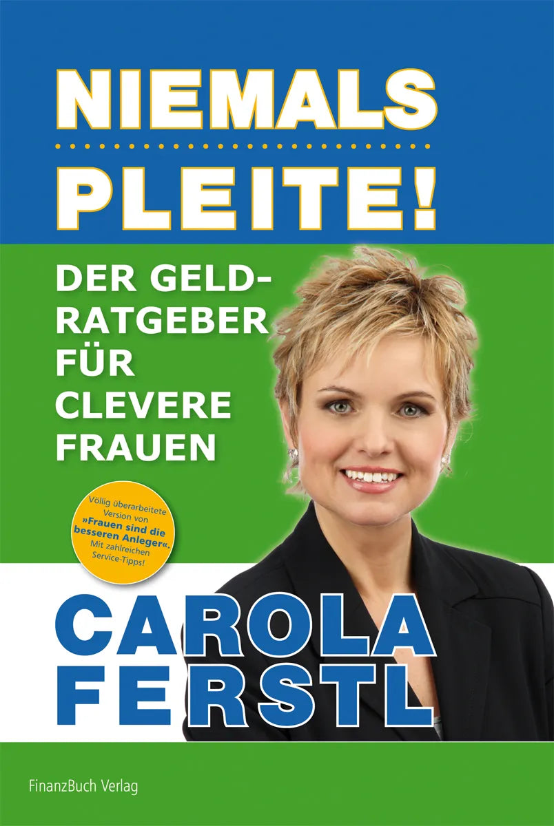 Buchcover von 'Der Geldratgeber für clevere Frauen' - Gebundene Ausgabe von Carola Ferstl
