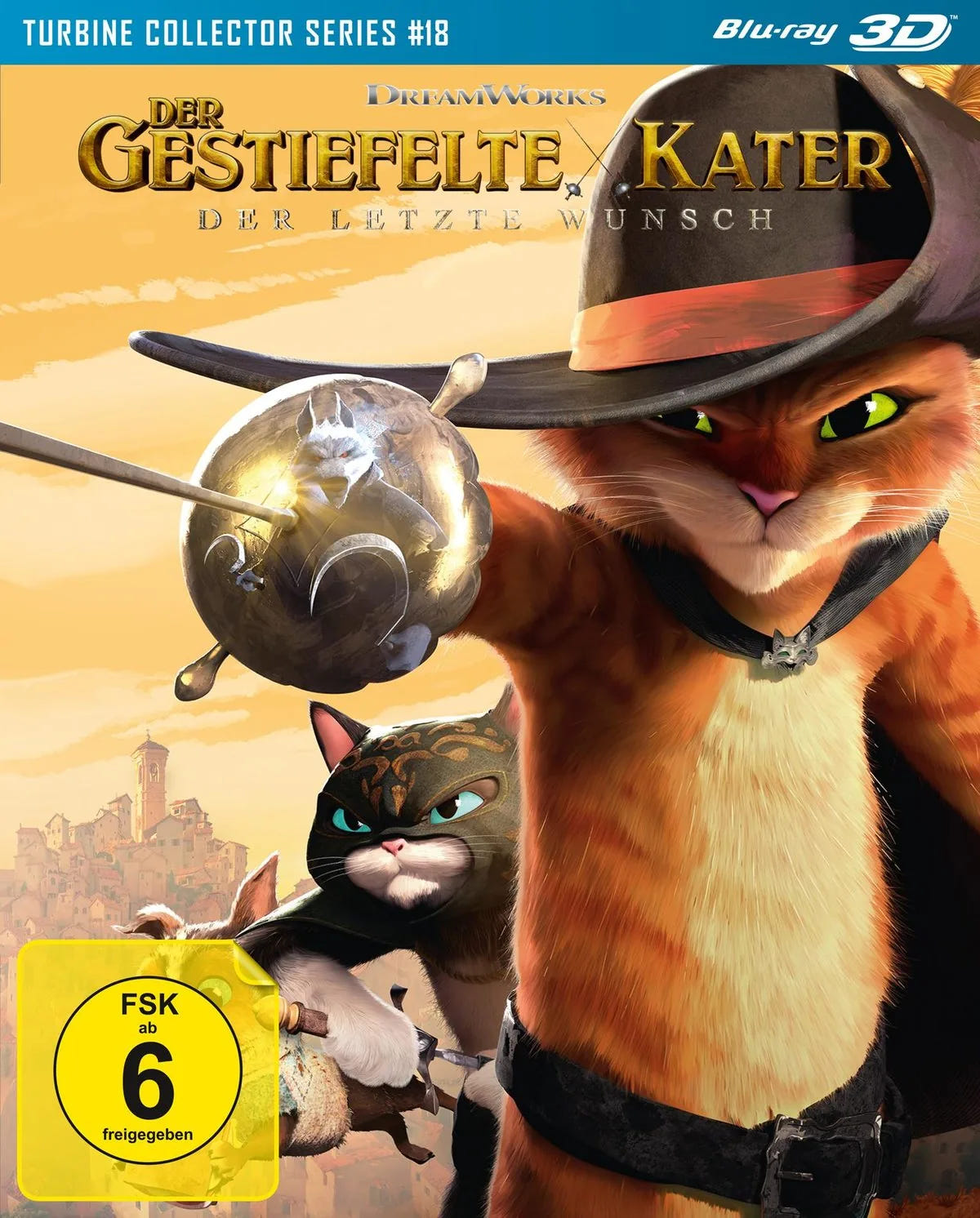 Der gestiefelte Kater: Der letzte Wunsch - Blu-ray 3D
