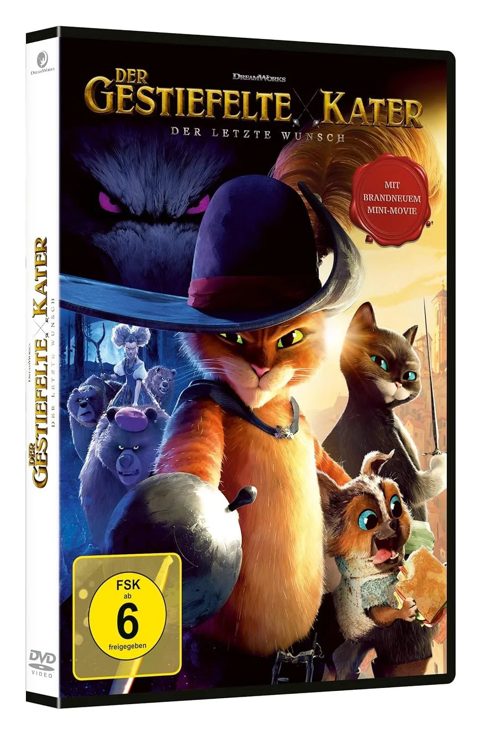 Der gestiefelte Kater: Der letzte Wunsch - DVD