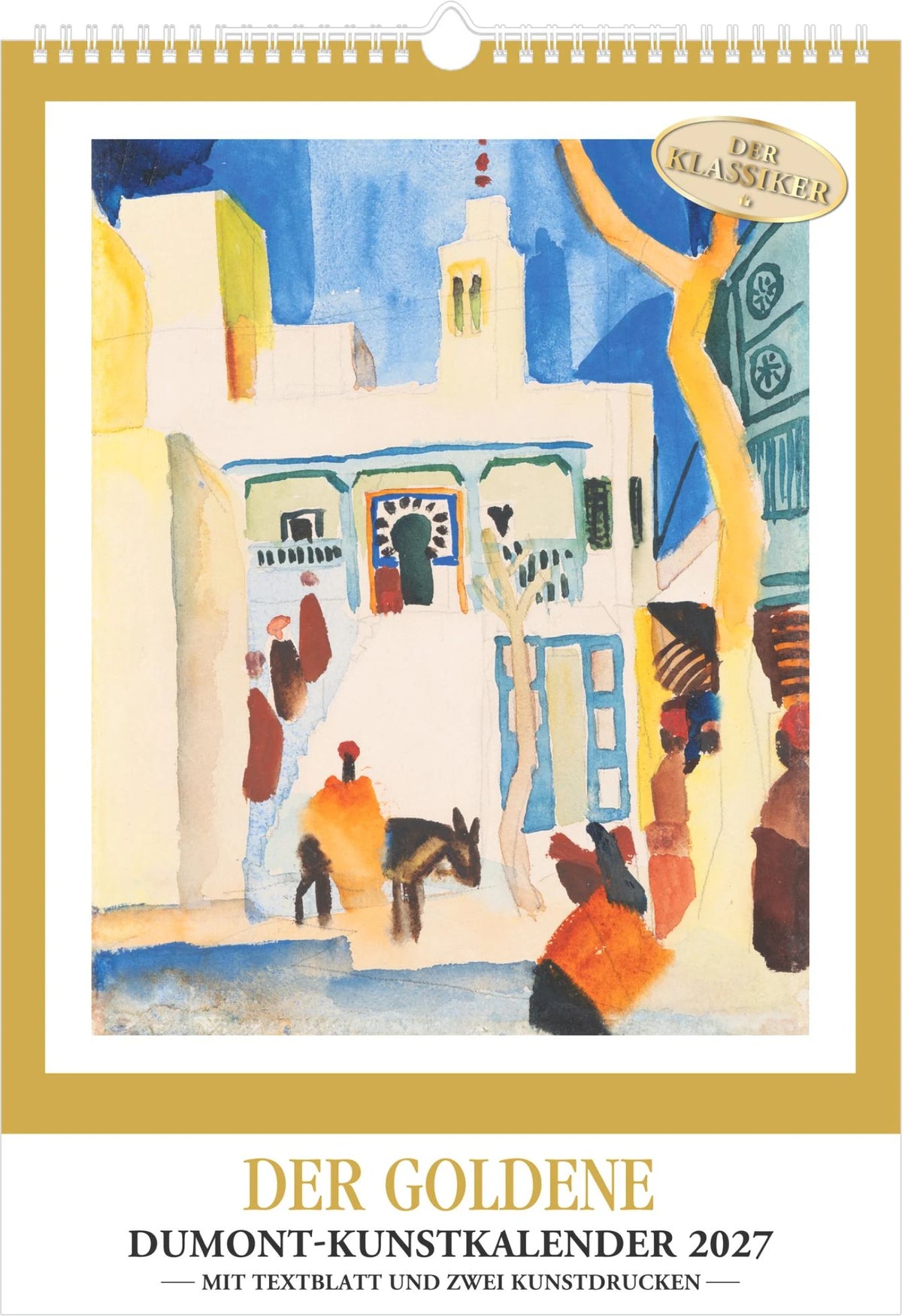 Wandkalender: Der Goldene DUMONT-Kunstkalender 2027