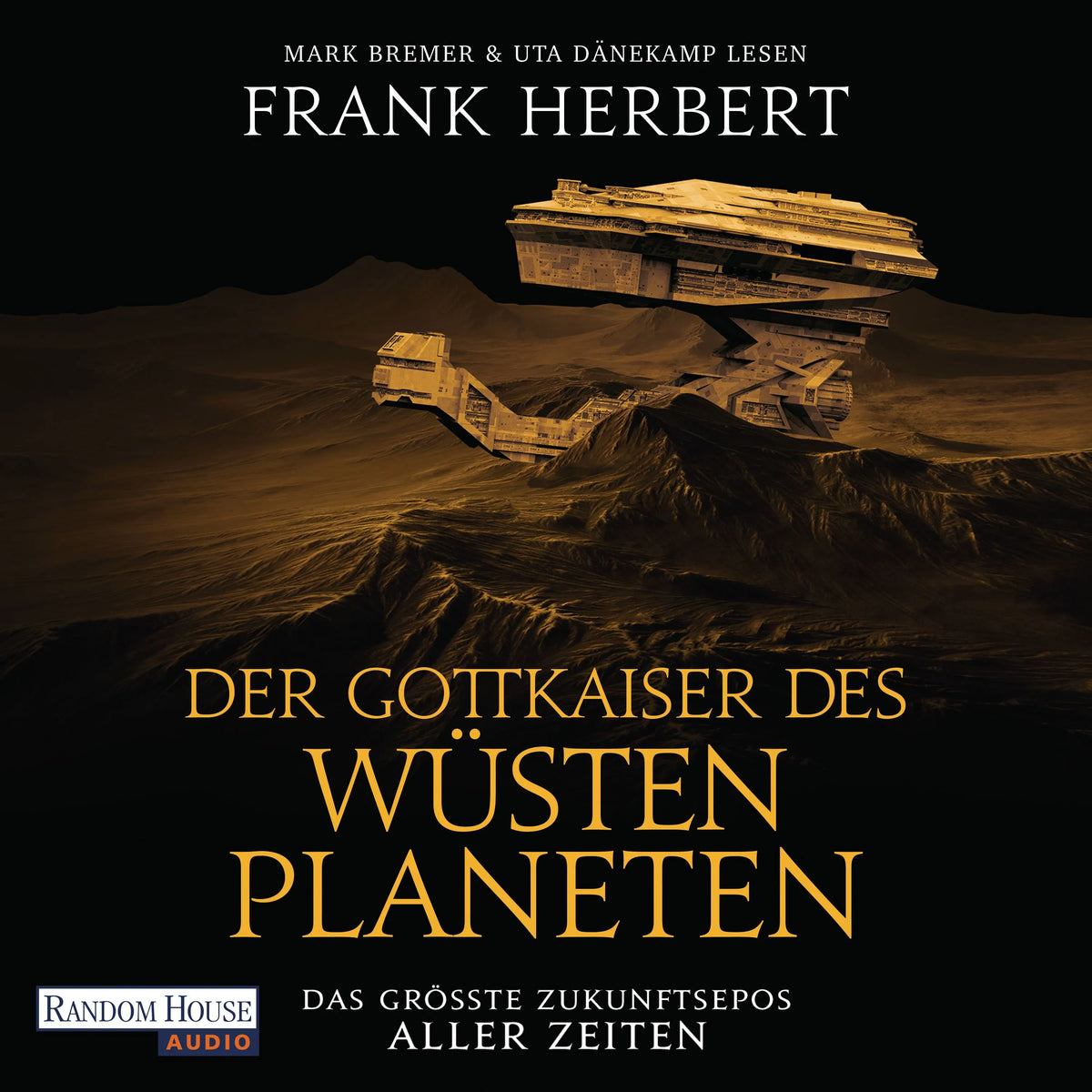 Cover: Der Gottkaiser des Wüstenplaneten (Hörbuch Download) von Frank Herbert