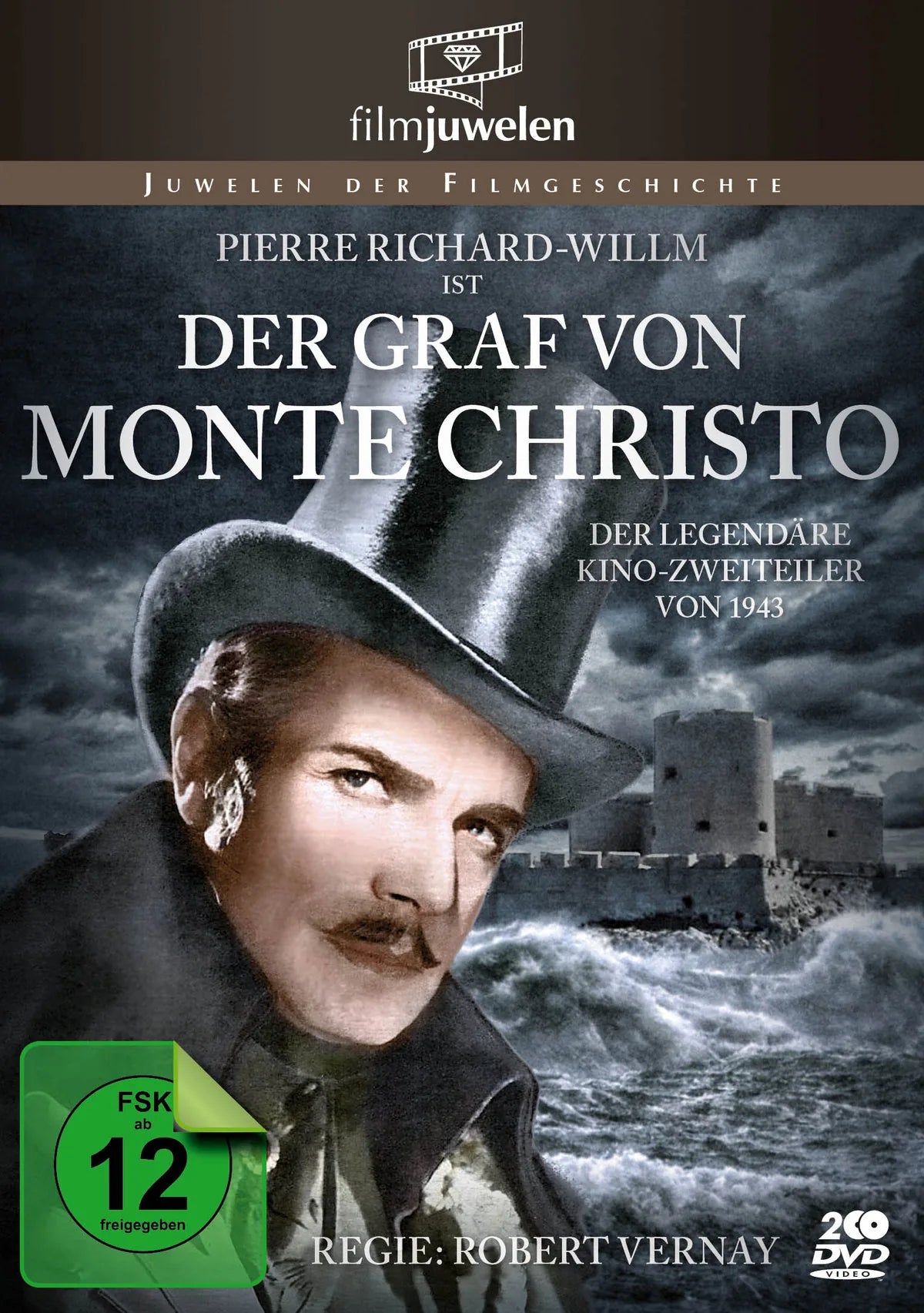 Der Graf von Monte Christo (1943) - Filmjuwelen - DVD