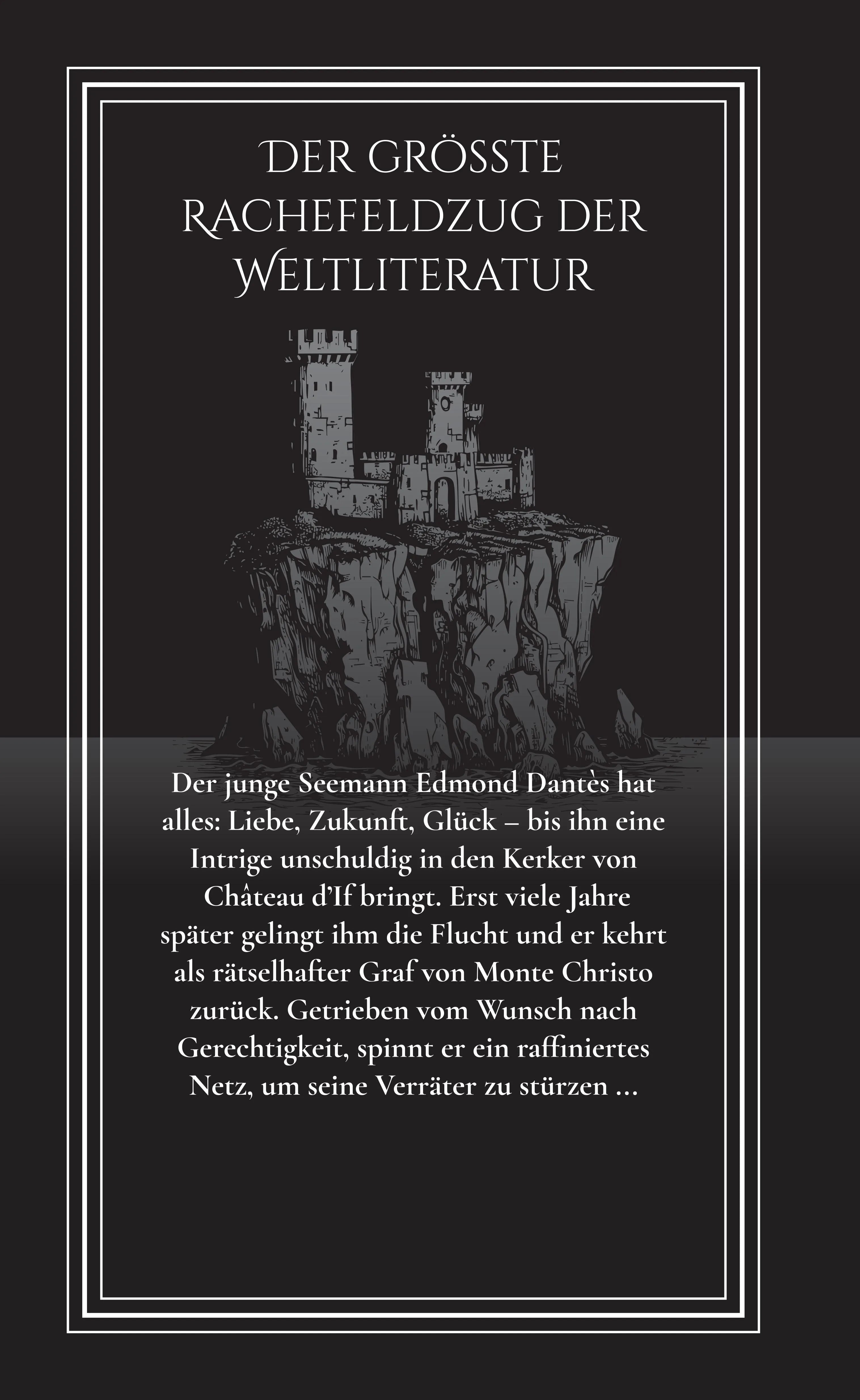 Rückseite: Der Graf von Monte Christo (Hardcover)