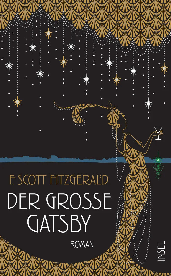 Buchcover von 'Der große Gatsby' - Gebundene Ausgabe von F. Scott Fitzgerald