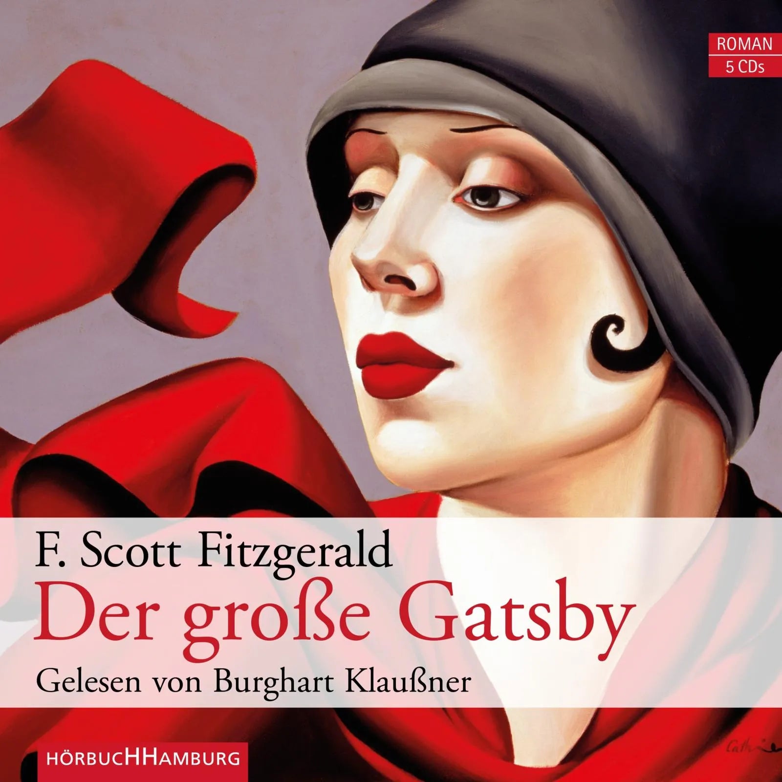 Buchcover von 'Der große Gatsby' - Hörbuch (CD) von F. Scott Fitzgerald