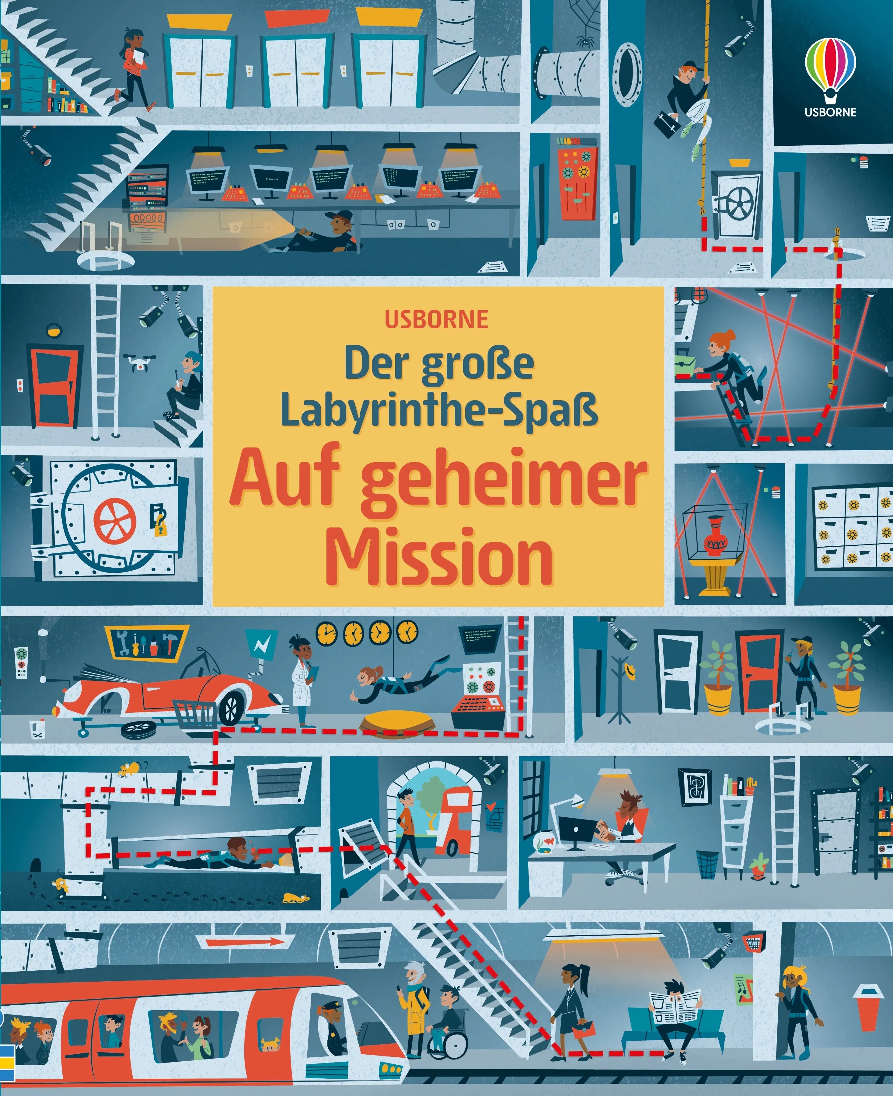 Cover: Der große Labyrinthe-Spaß: Auf geheimer Mission (Taschenbuch) von Sam Smith