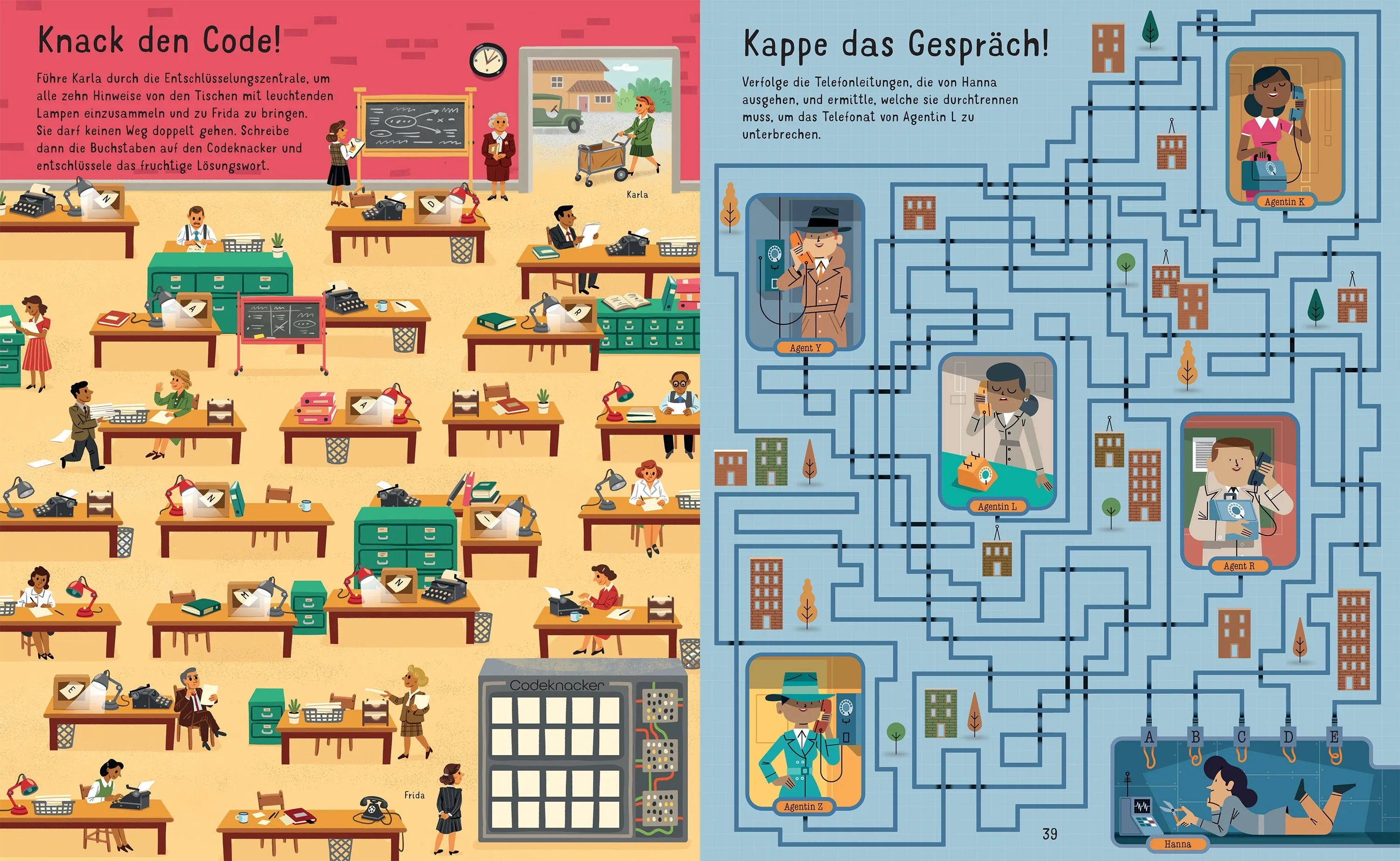 Detailansicht: Der große Labyrinthe-Spaß: Auf geheimer Mission (Taschenbuch)