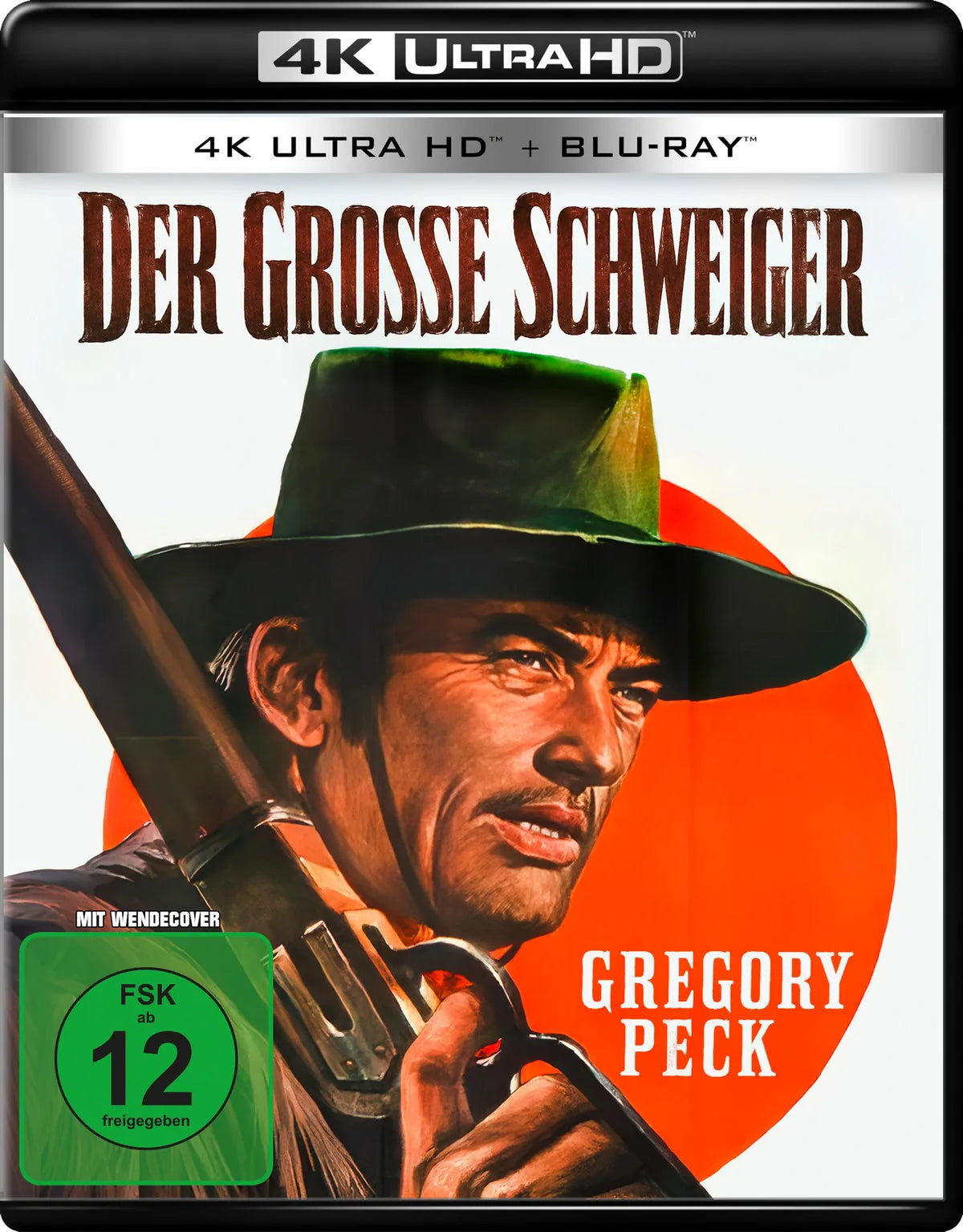 4K UHD Blu-ray-Cover: Der große Schweiger. Regie: Robert Mulligan