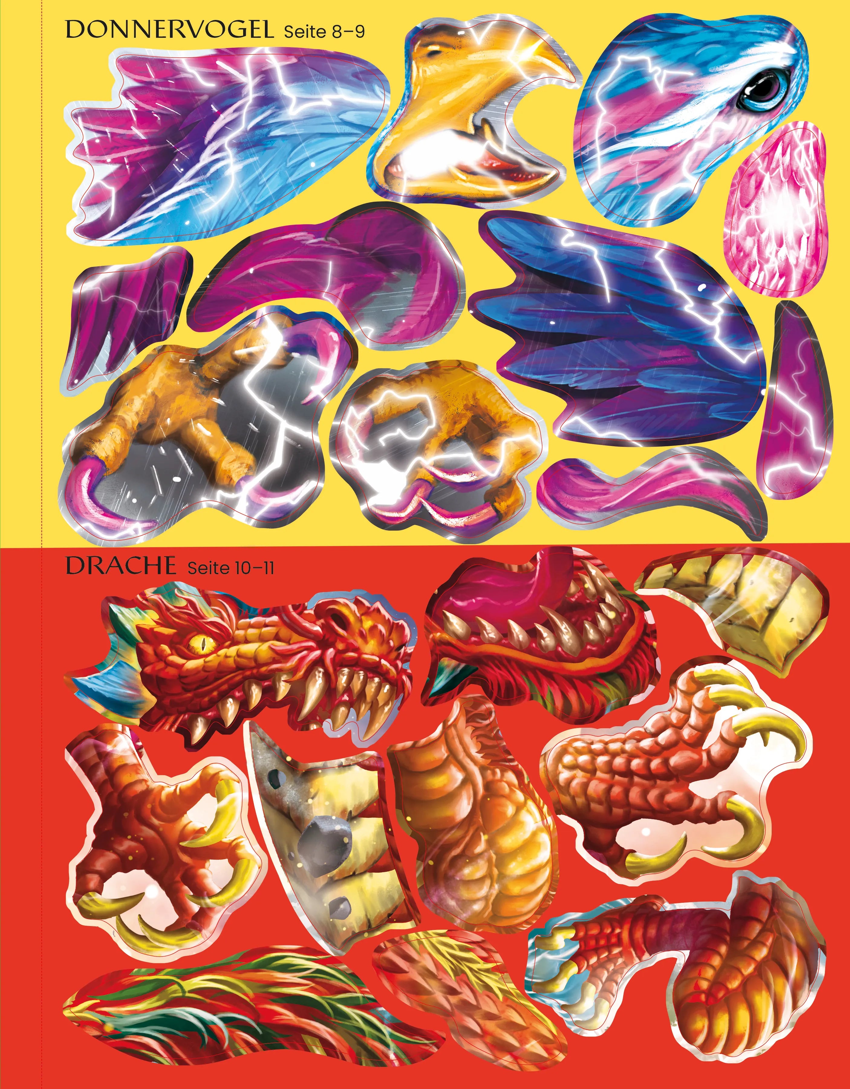Simon Tudhope - Der große Stickerspaß: Mythische Monster