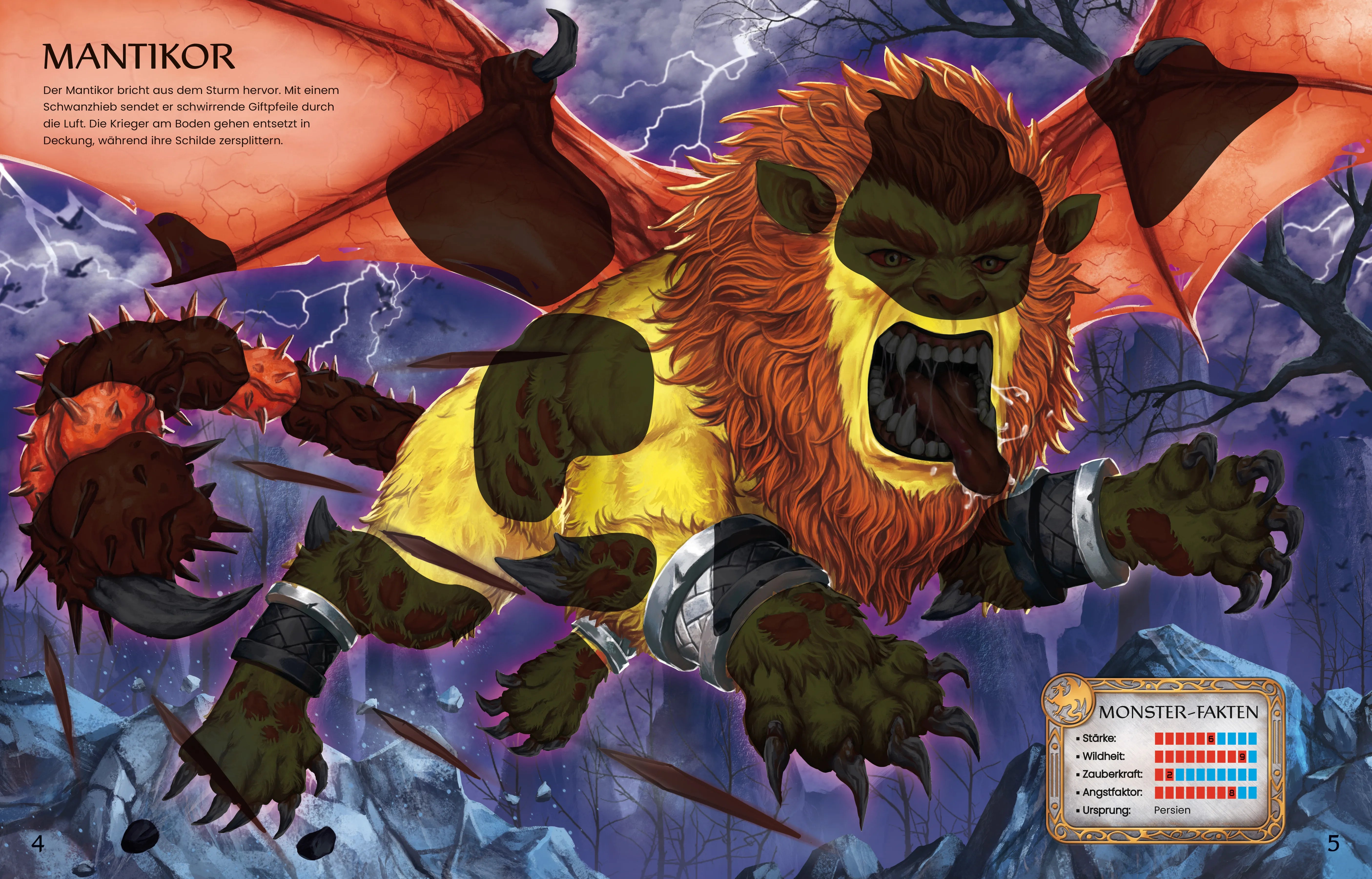 Produktansicht: Der große Stickerspaß: Mythische Monster (Taschenbuch)