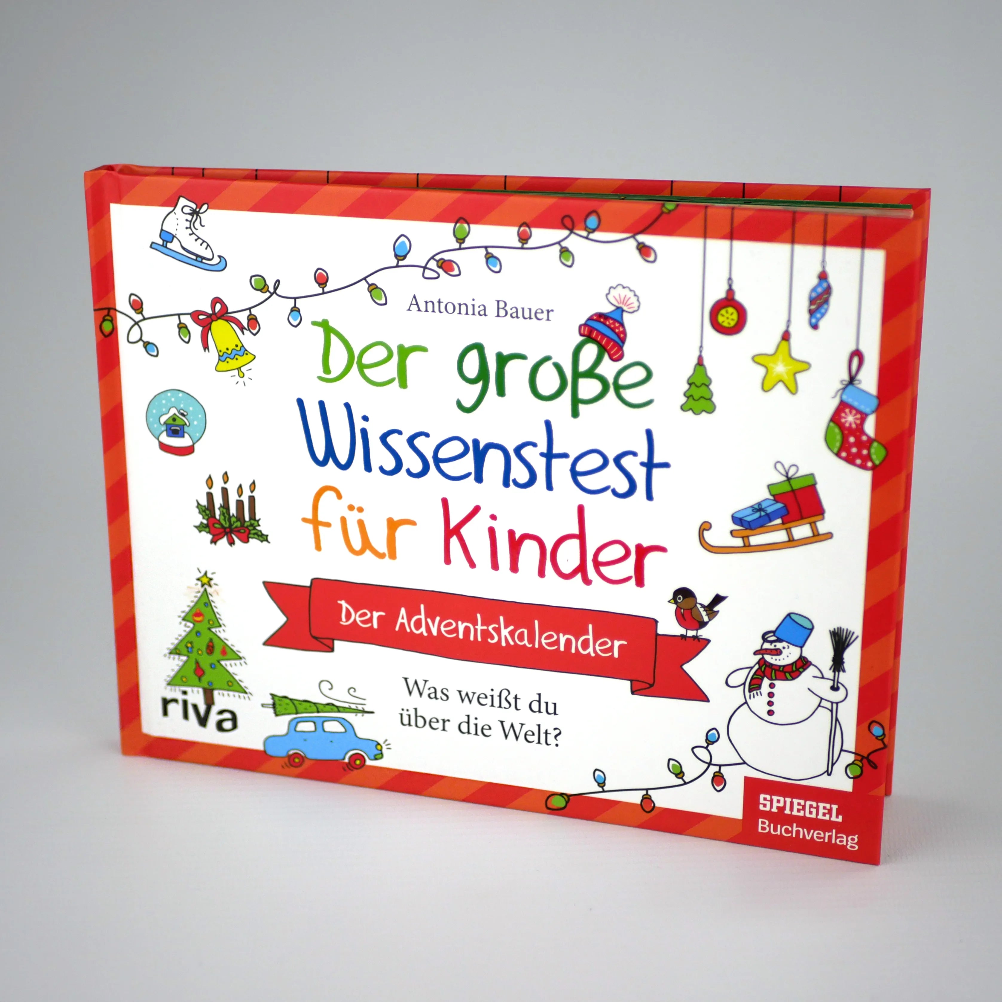 Innenansicht von 'Der große Wissenstest für Kinder – Der Adventskalender' - Gebundene Ausgabe