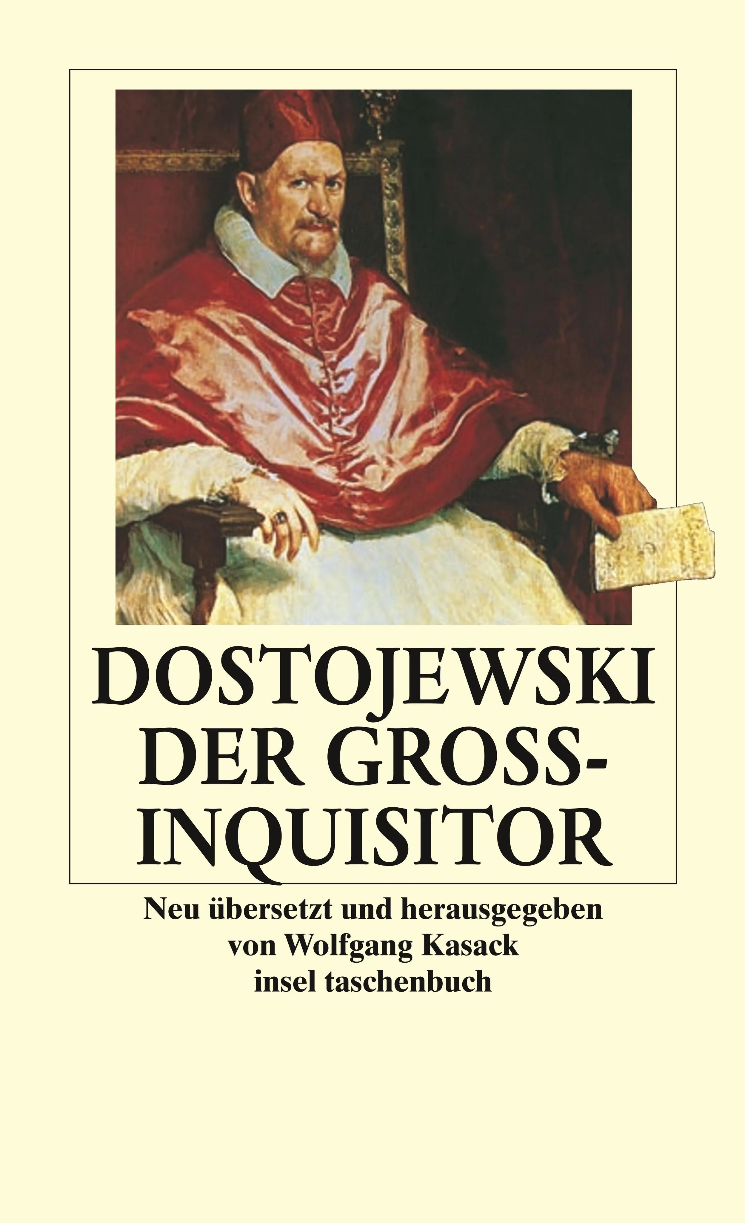 Buchcover von 'Der Großinquisitor' - Taschenbuch von Fjodor Michailowitsch Dostojewski