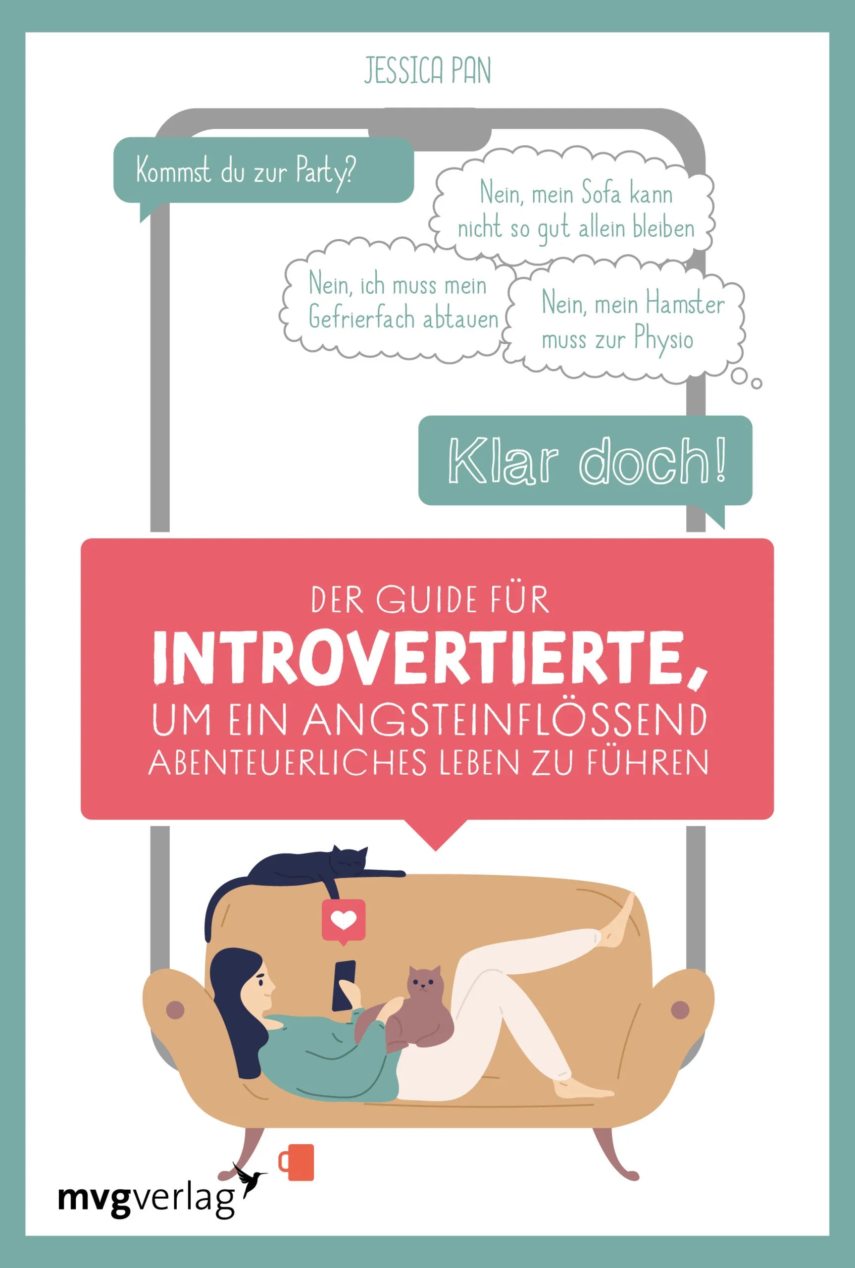 Buchcover von 'Der Guide für Introvertierte, um ein angsteinflößend abenteuerliches Leben zu führen' - Taschenbuch von Jessica Pan