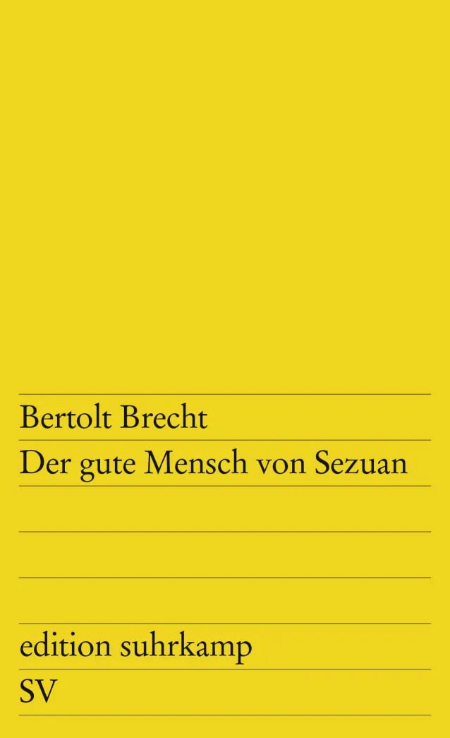 Buchcover von 'Der gute Mensch von Sezuan' - Taschenbuch von Bertolt Brecht